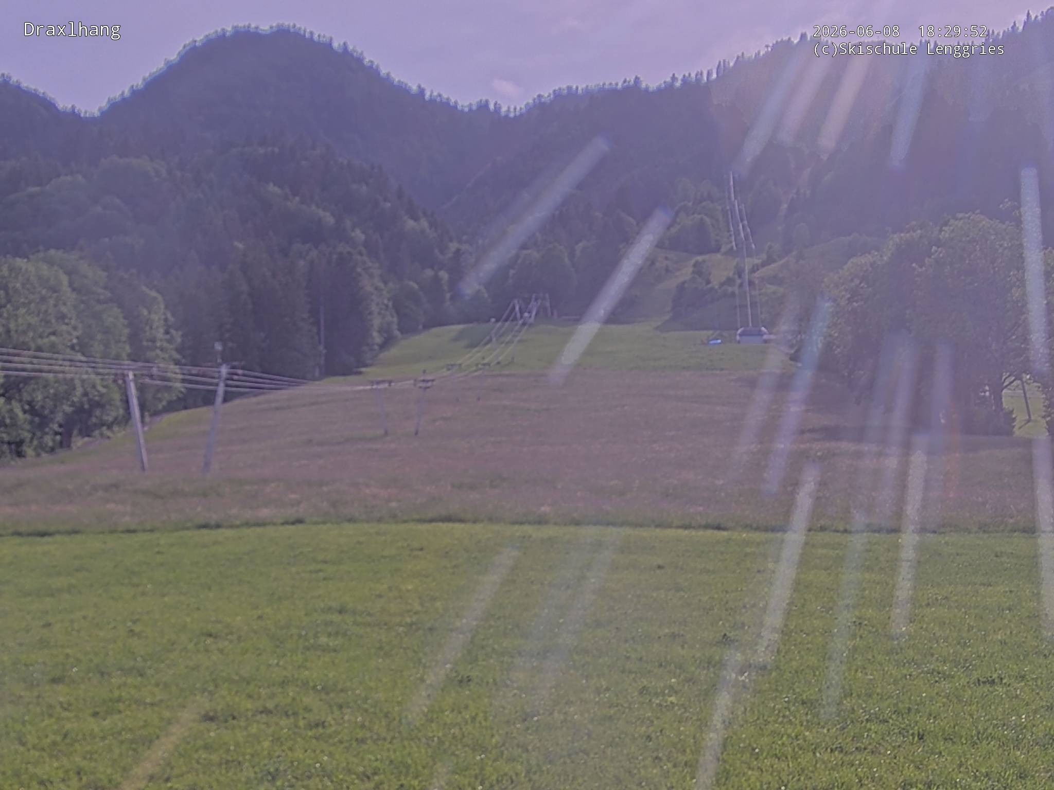 Archiv Foto Webcam Blick auf den Draxlhang