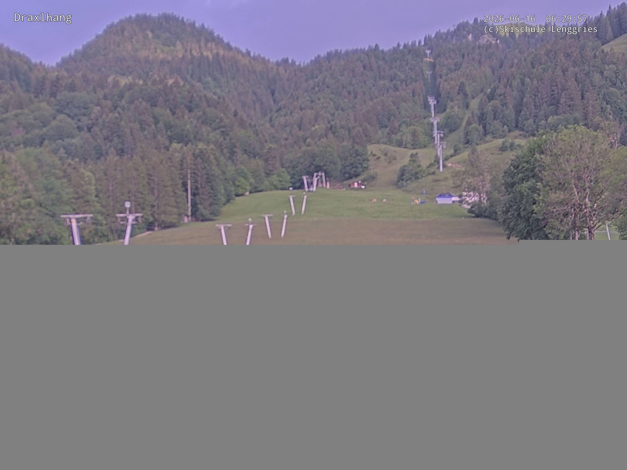 Archiv Foto Webcam Blick auf den Draxlhang