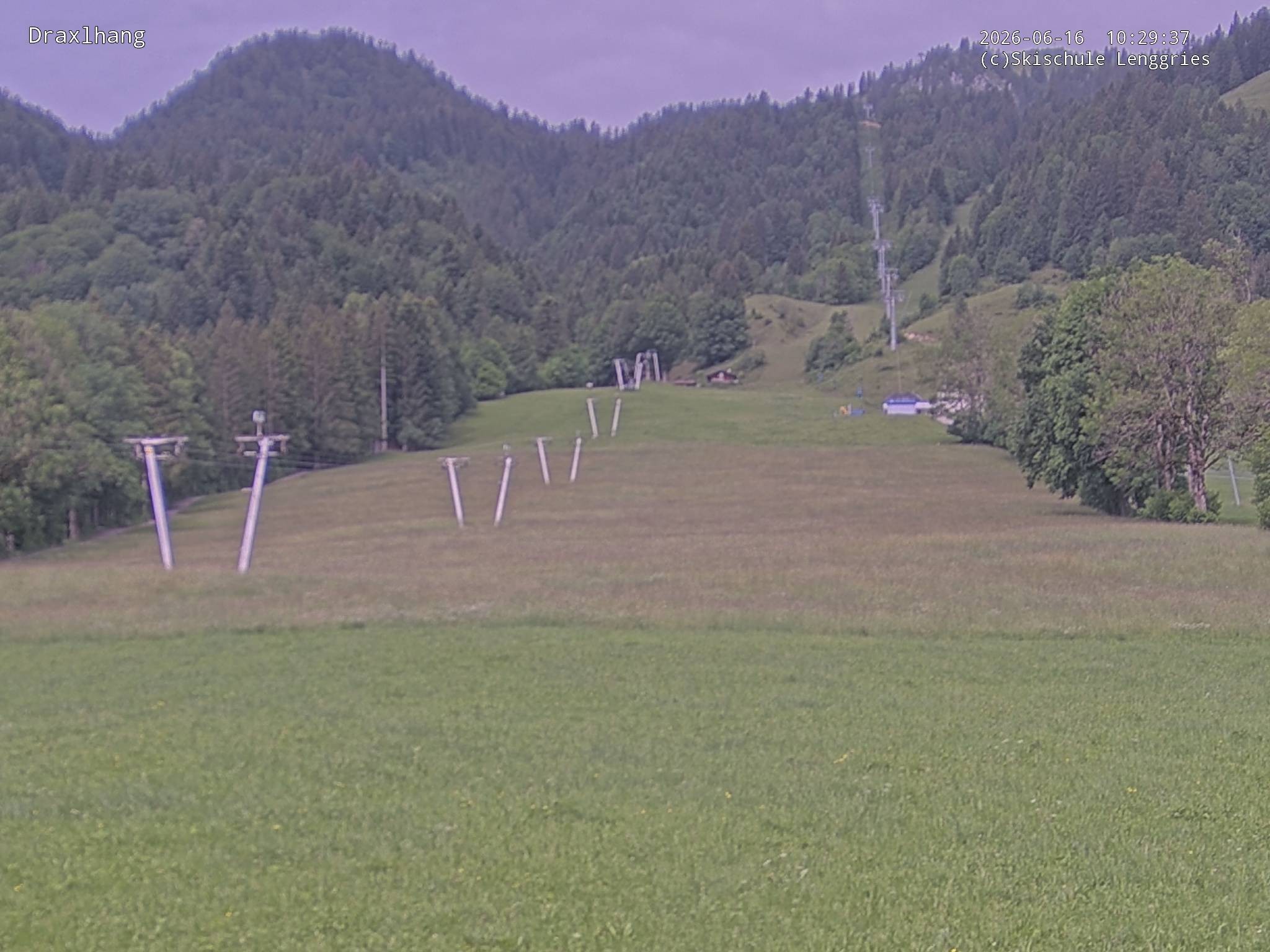 Archiv Foto Webcam Blick auf den Draxlhang