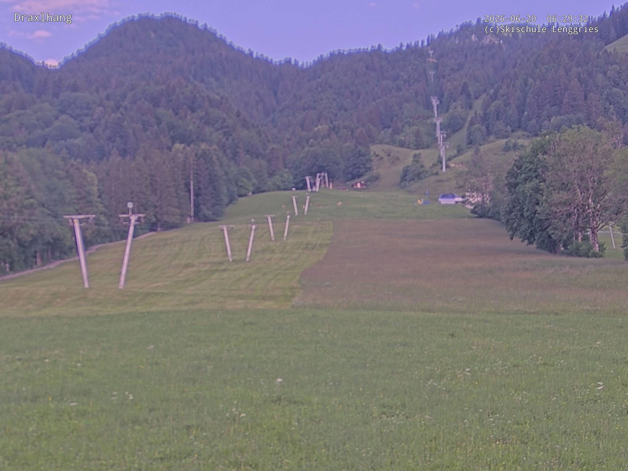 Archiv Foto Webcam Blick auf den Draxlhang