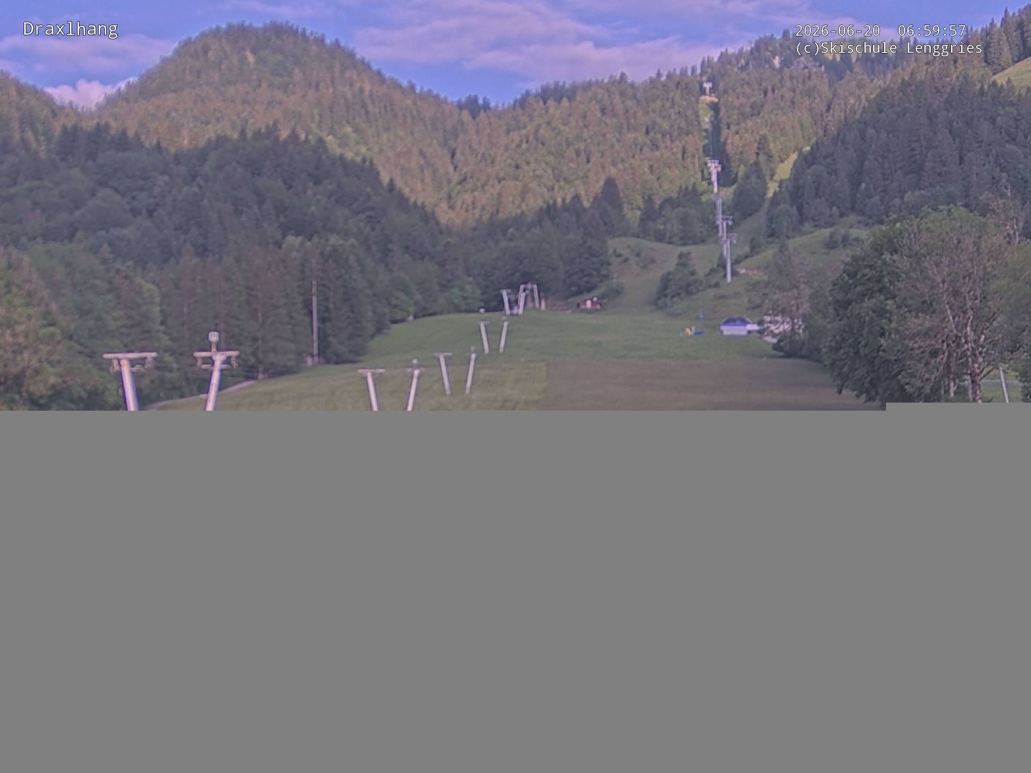 Archiv Foto Webcam Blick auf den Draxlhang