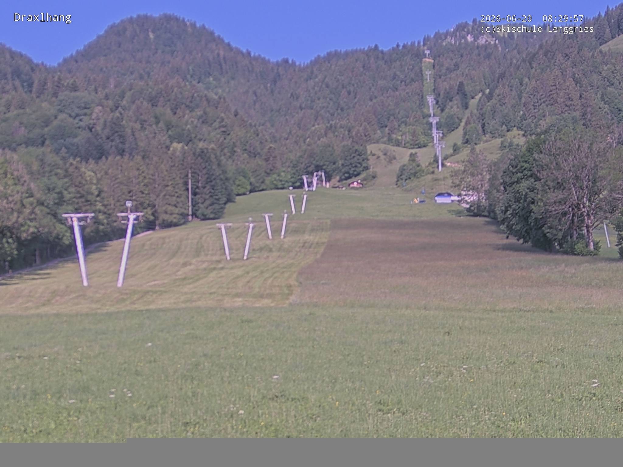 Archiv Foto Webcam Blick auf den Draxlhang