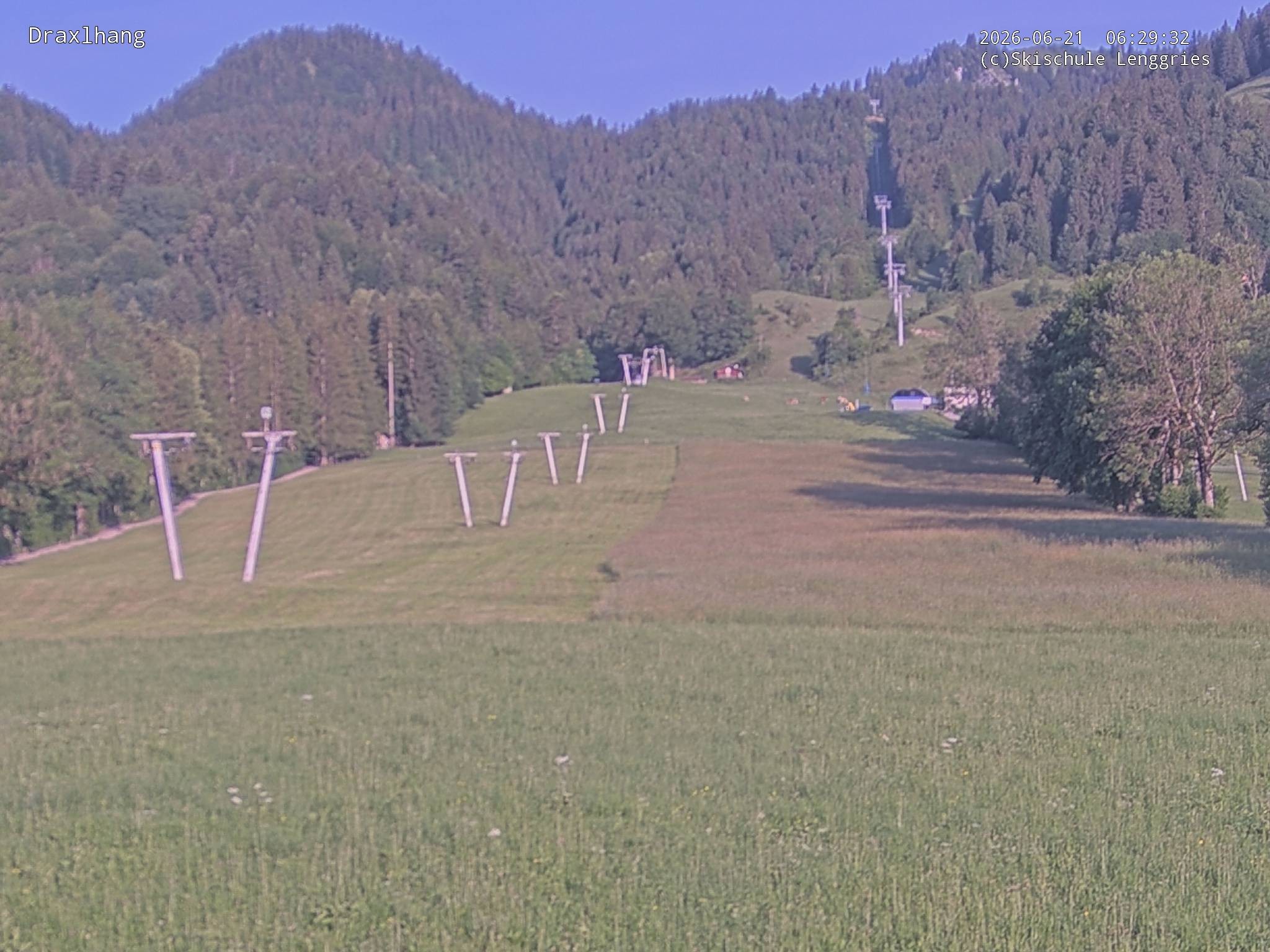 Archived image Webcam View on Draxlhang ski run