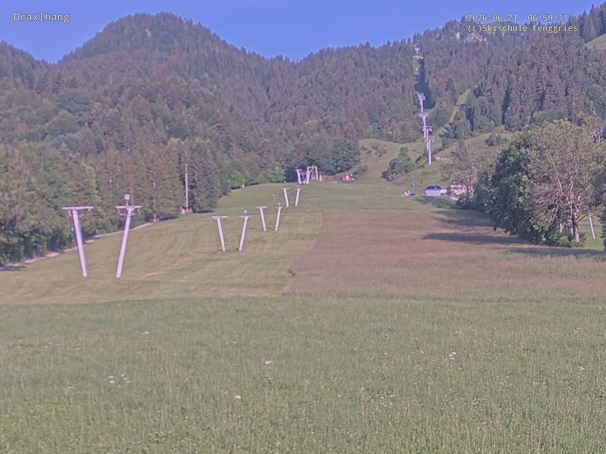 Archived image Webcam View on Draxlhang ski run