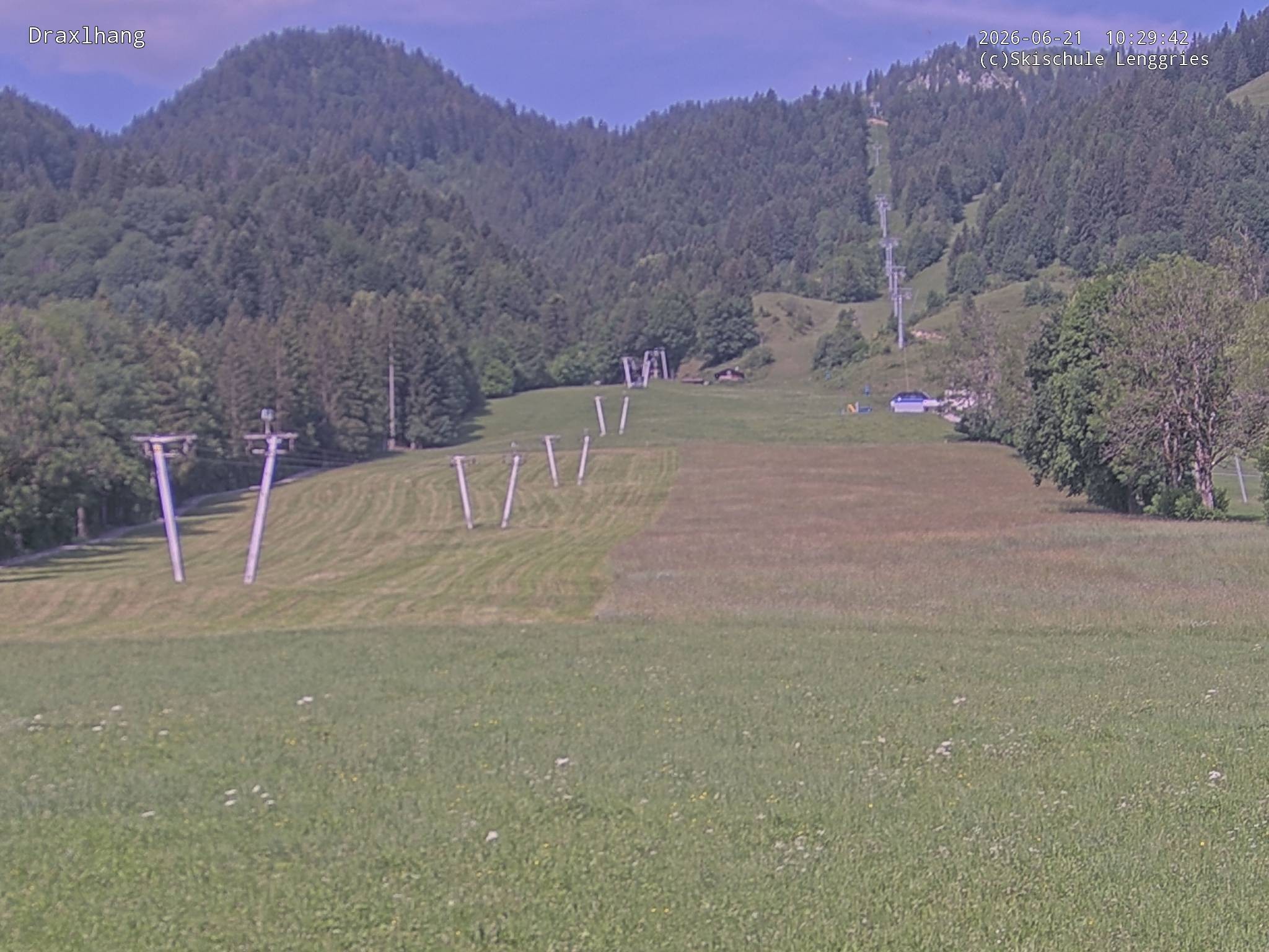 Archived image Webcam View on Draxlhang ski run