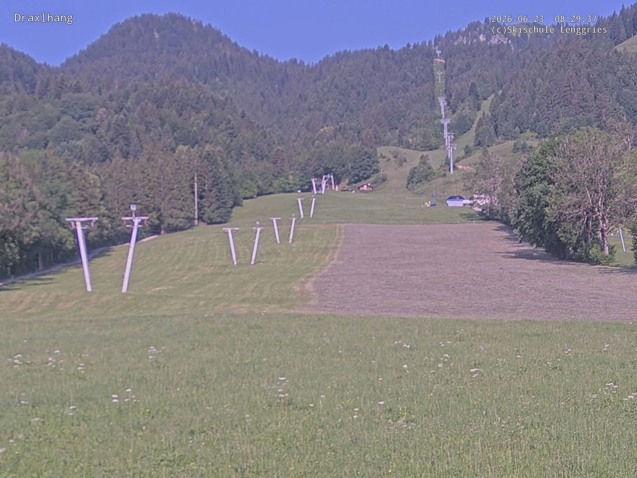 Archiv Foto Webcam Blick auf den Draxlhang