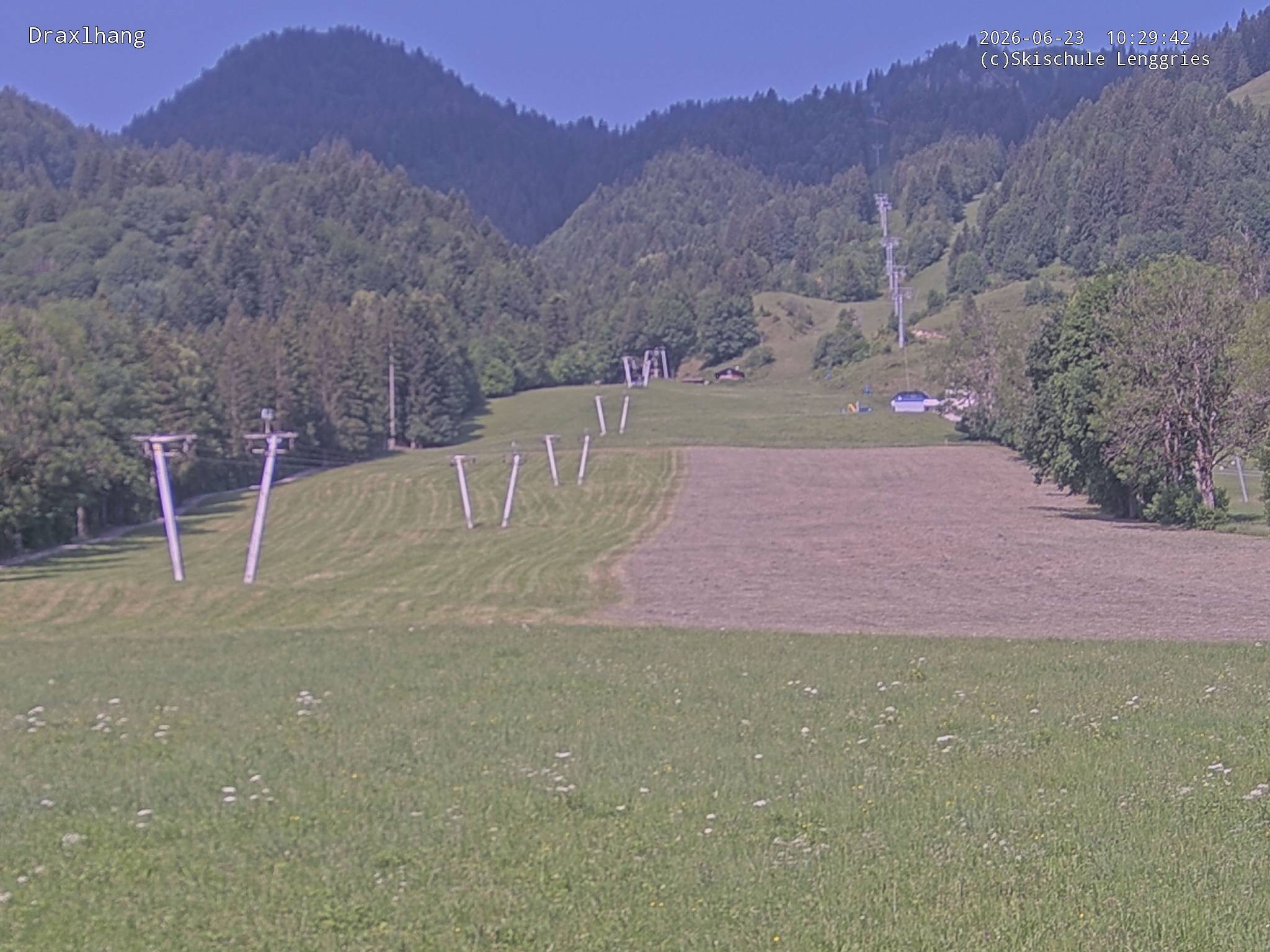 Archived image Webcam View on Draxlhang ski run