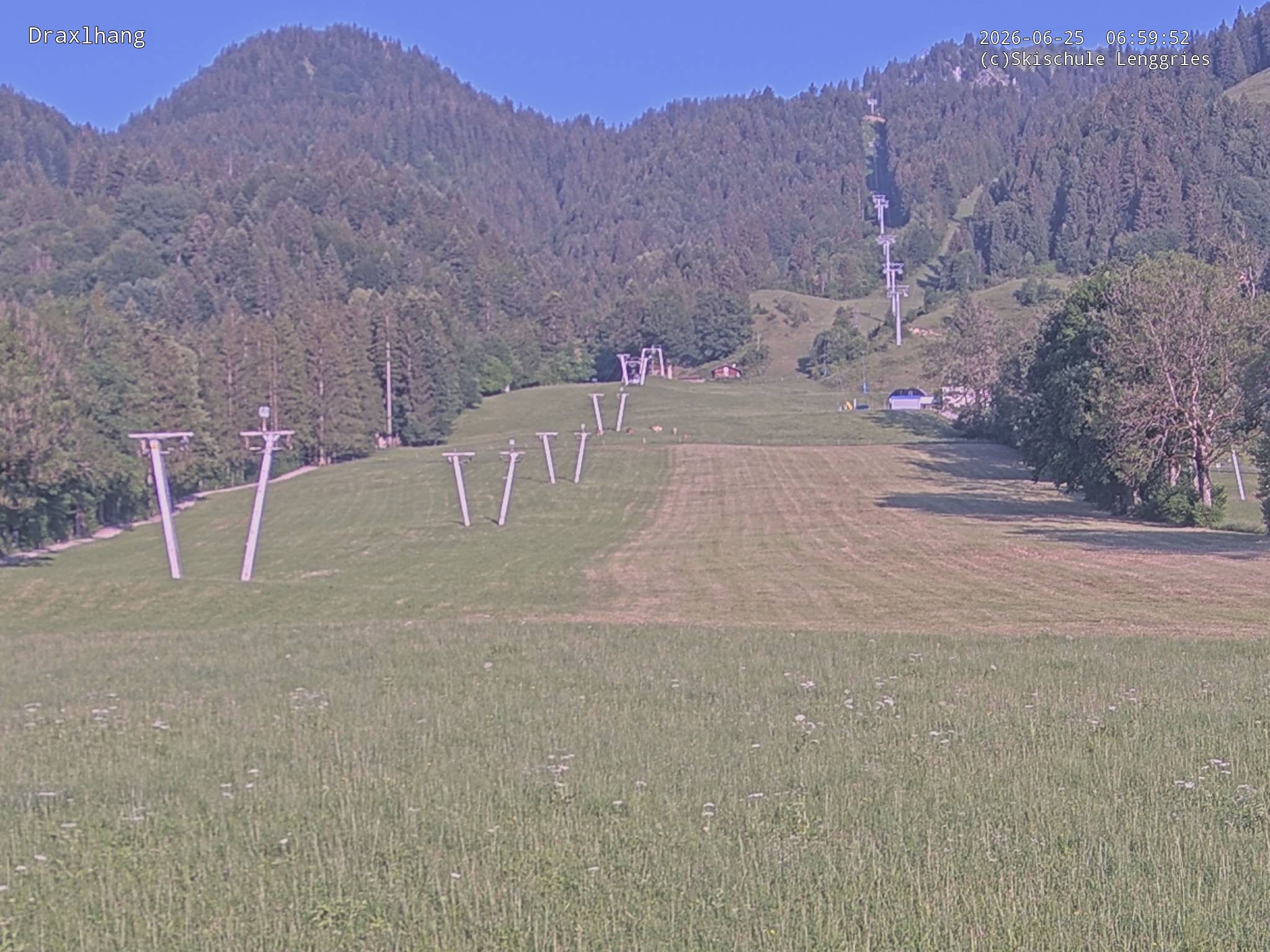 Archiv Foto Webcam Blick auf den Draxlhang