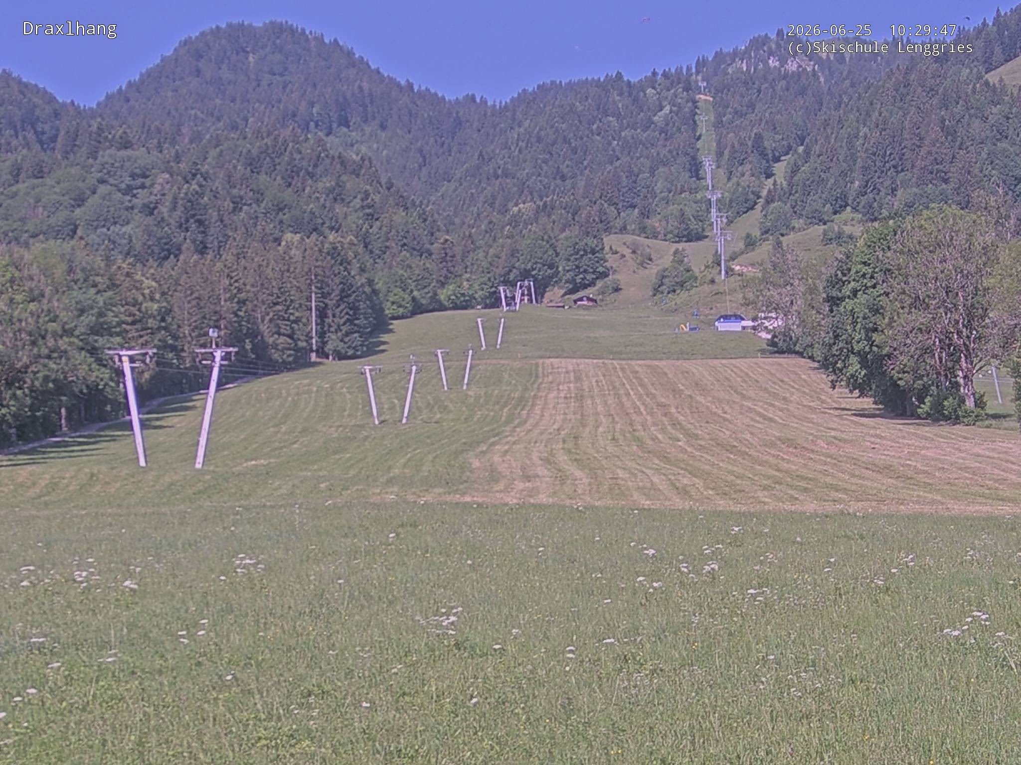 Archiv Foto Webcam Blick auf den Draxlhang