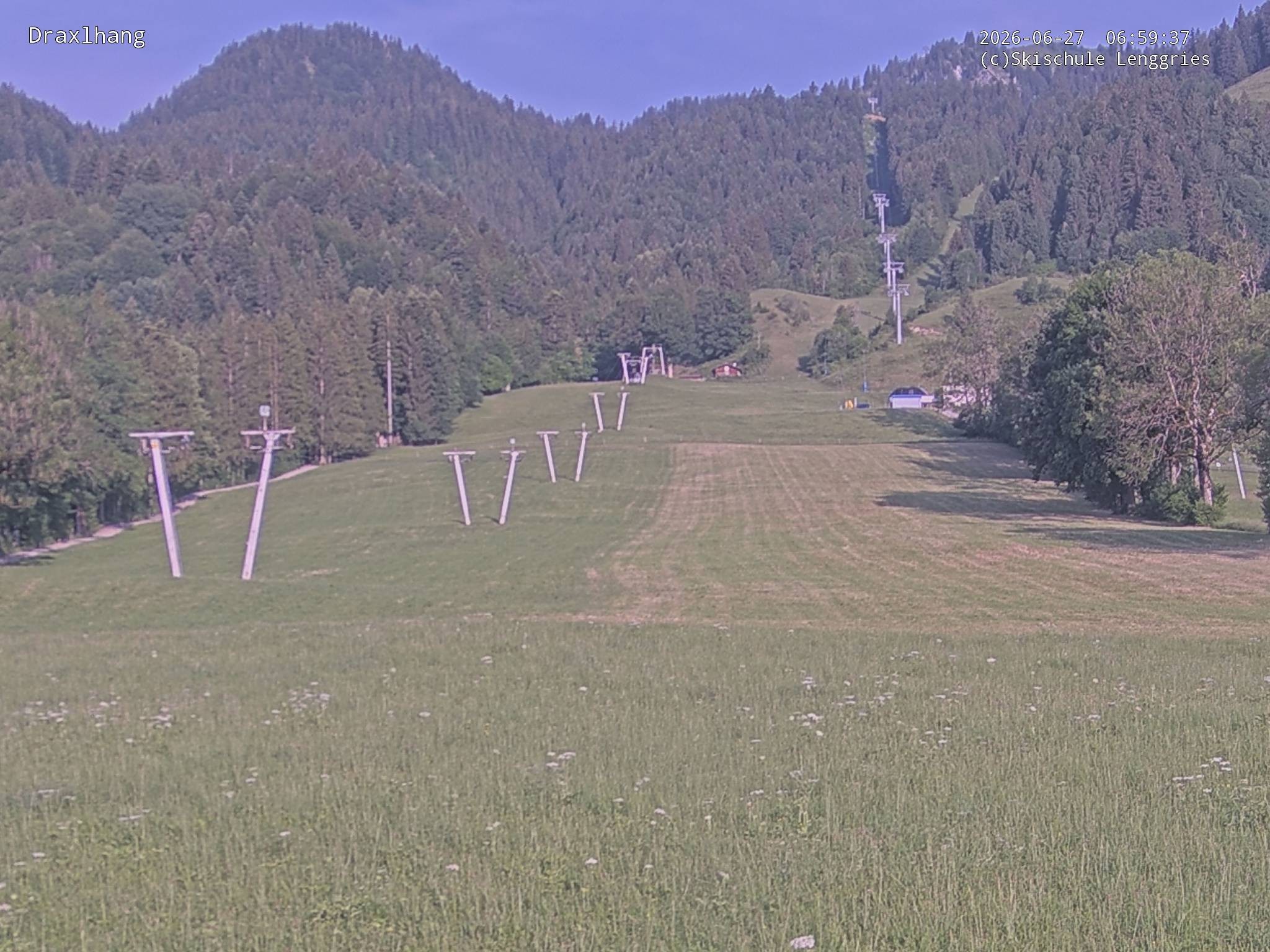 Archiv Foto Webcam Blick auf den Draxlhang