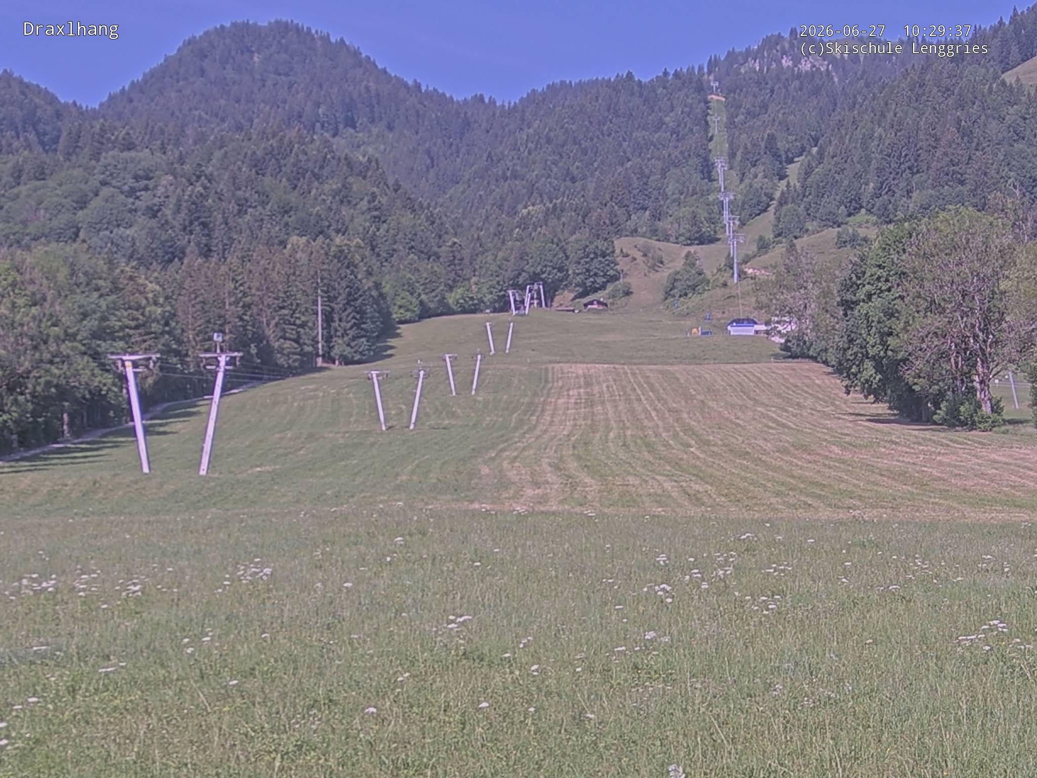 Archiv Foto Webcam Blick auf den Draxlhang