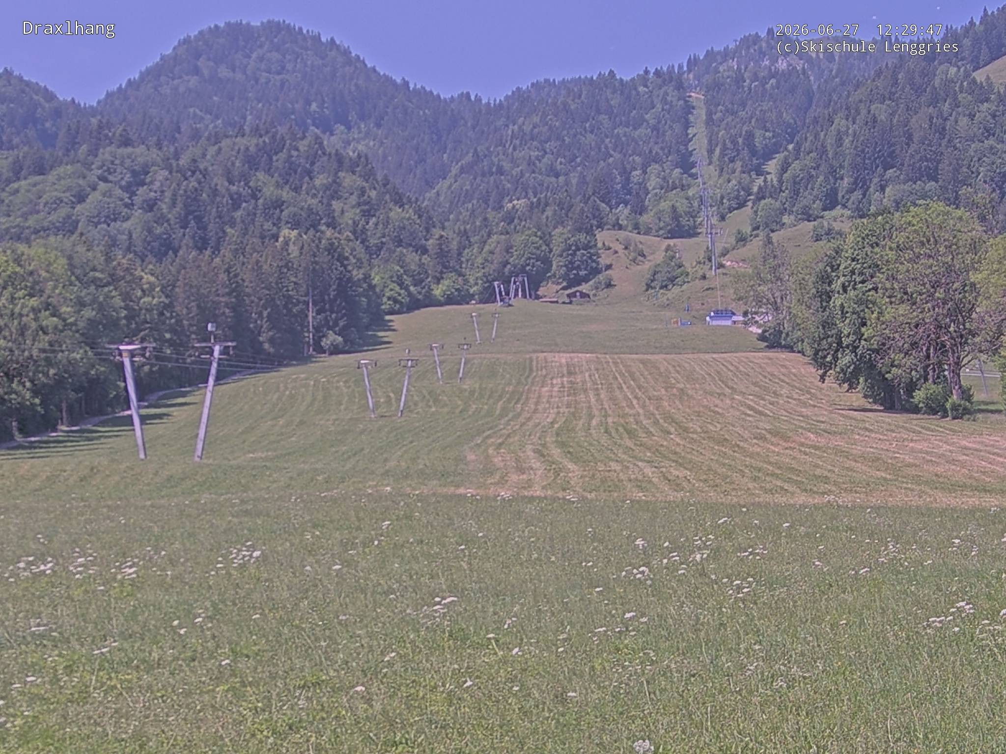 Archiv Foto Webcam Blick auf den Draxlhang