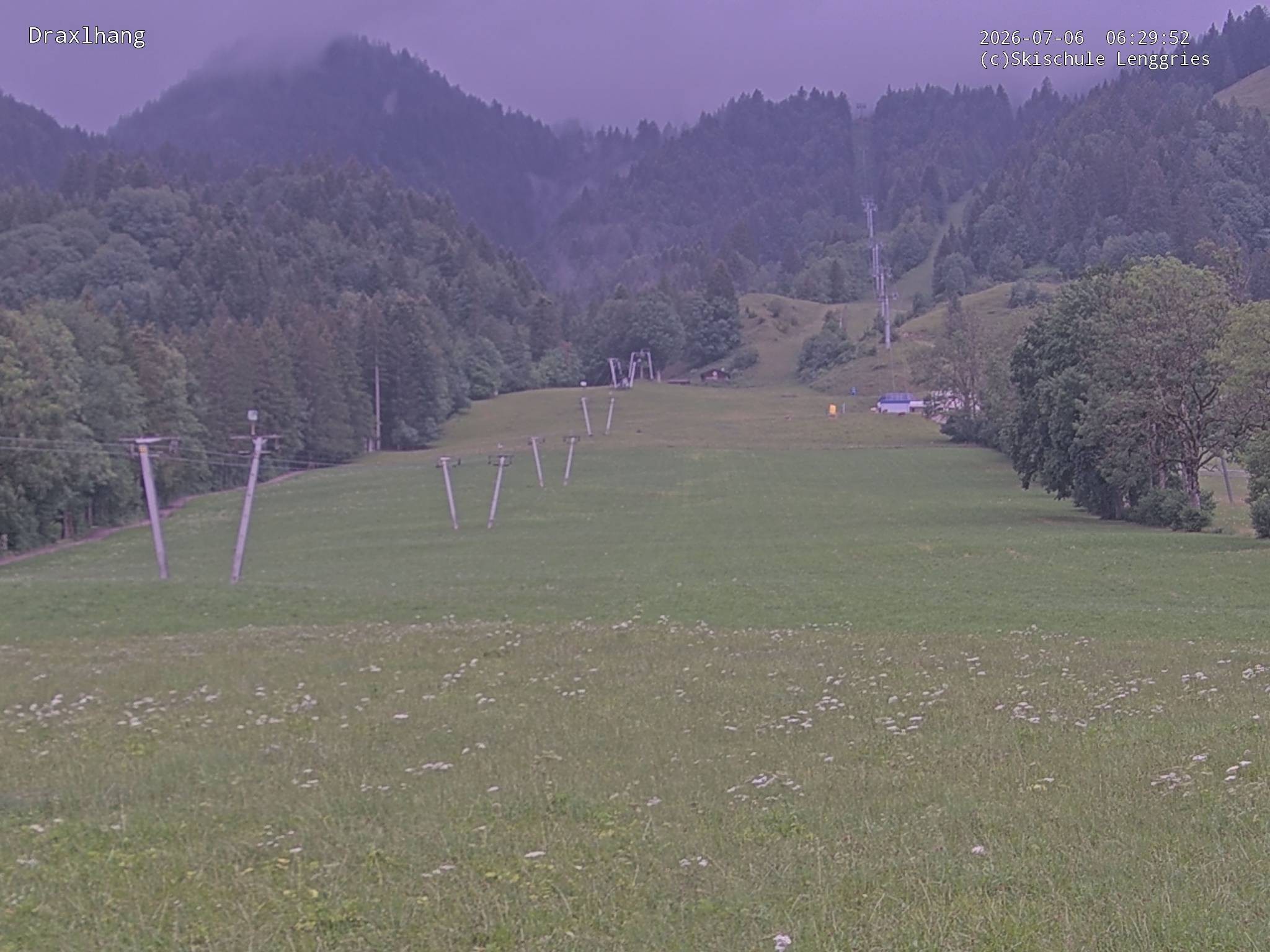 Archiv Foto Webcam Blick auf den Draxlhang