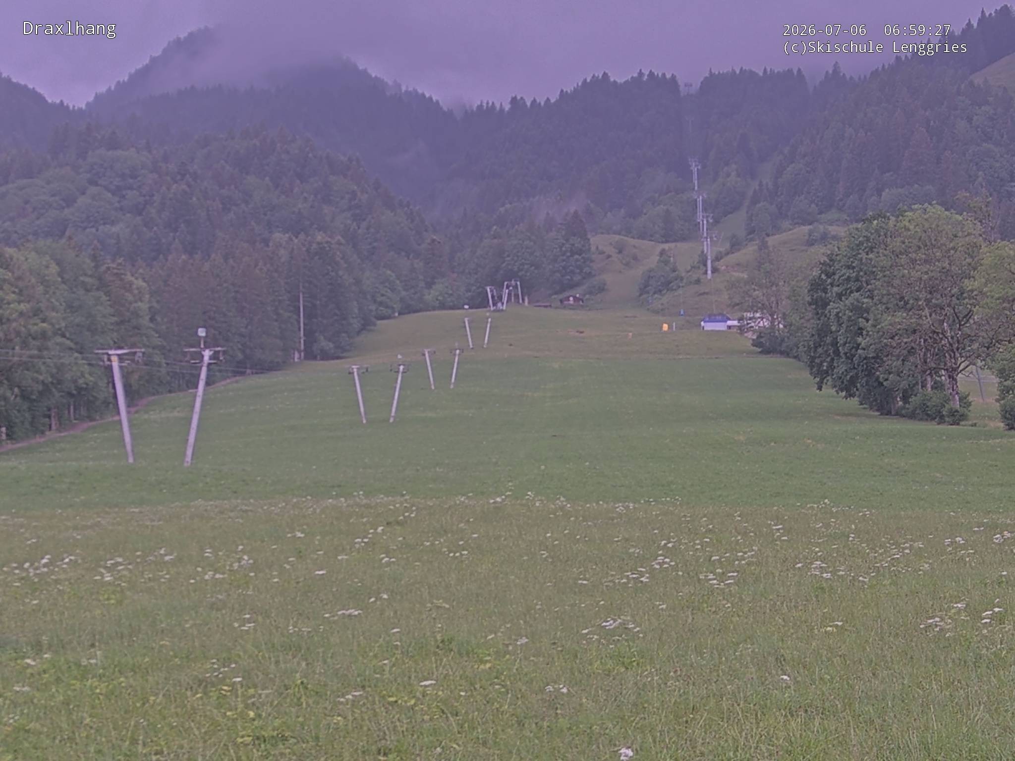 Archiv Foto Webcam Blick auf den Draxlhang