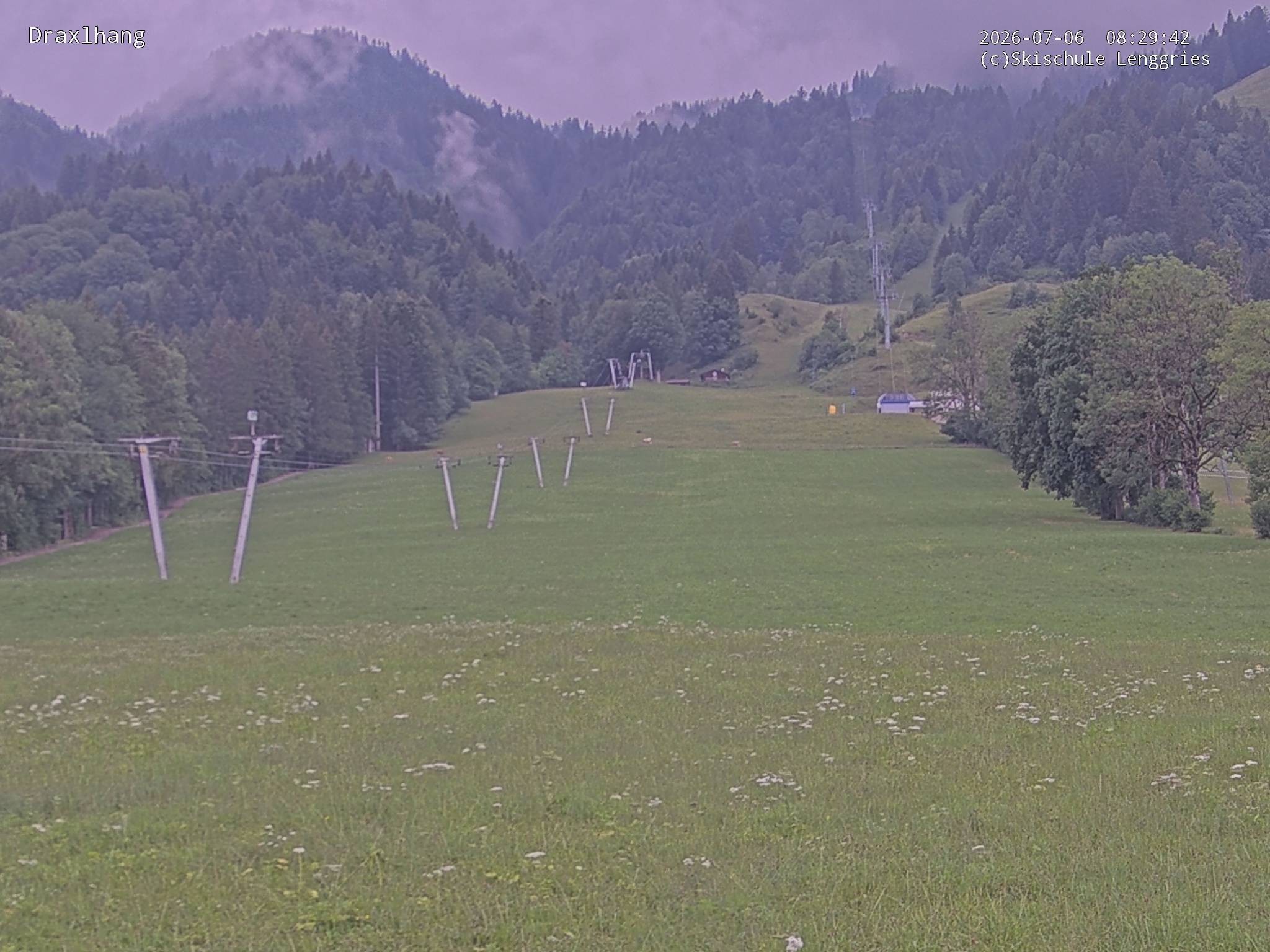 Archiv Foto Webcam Blick auf den Draxlhang