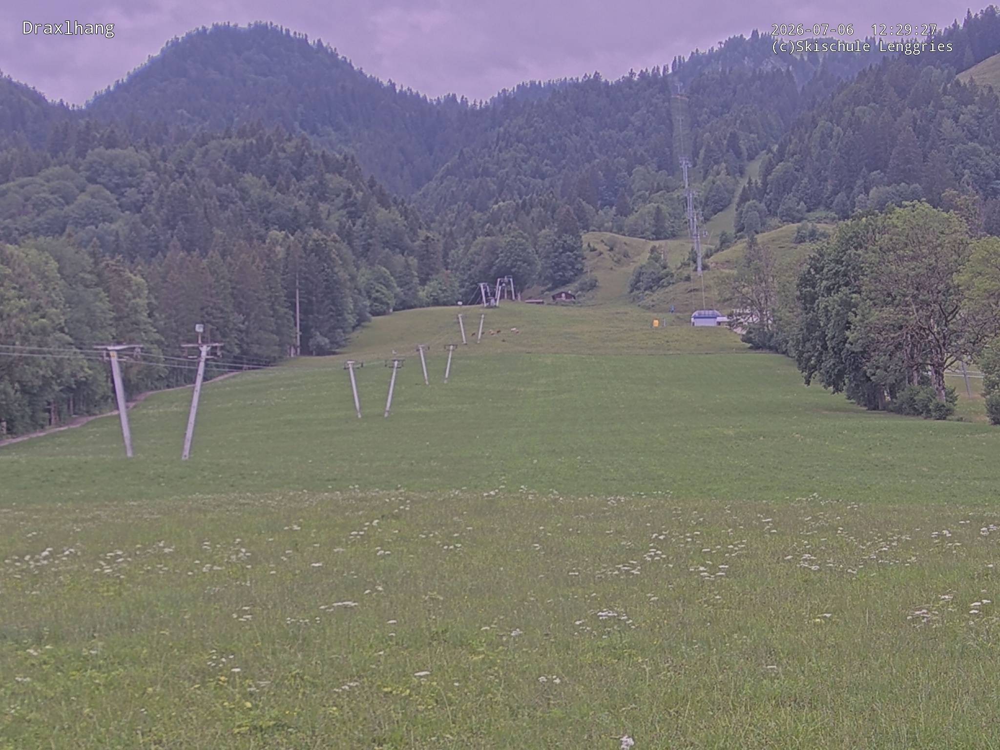 Archiv Foto Webcam Blick auf den Draxlhang