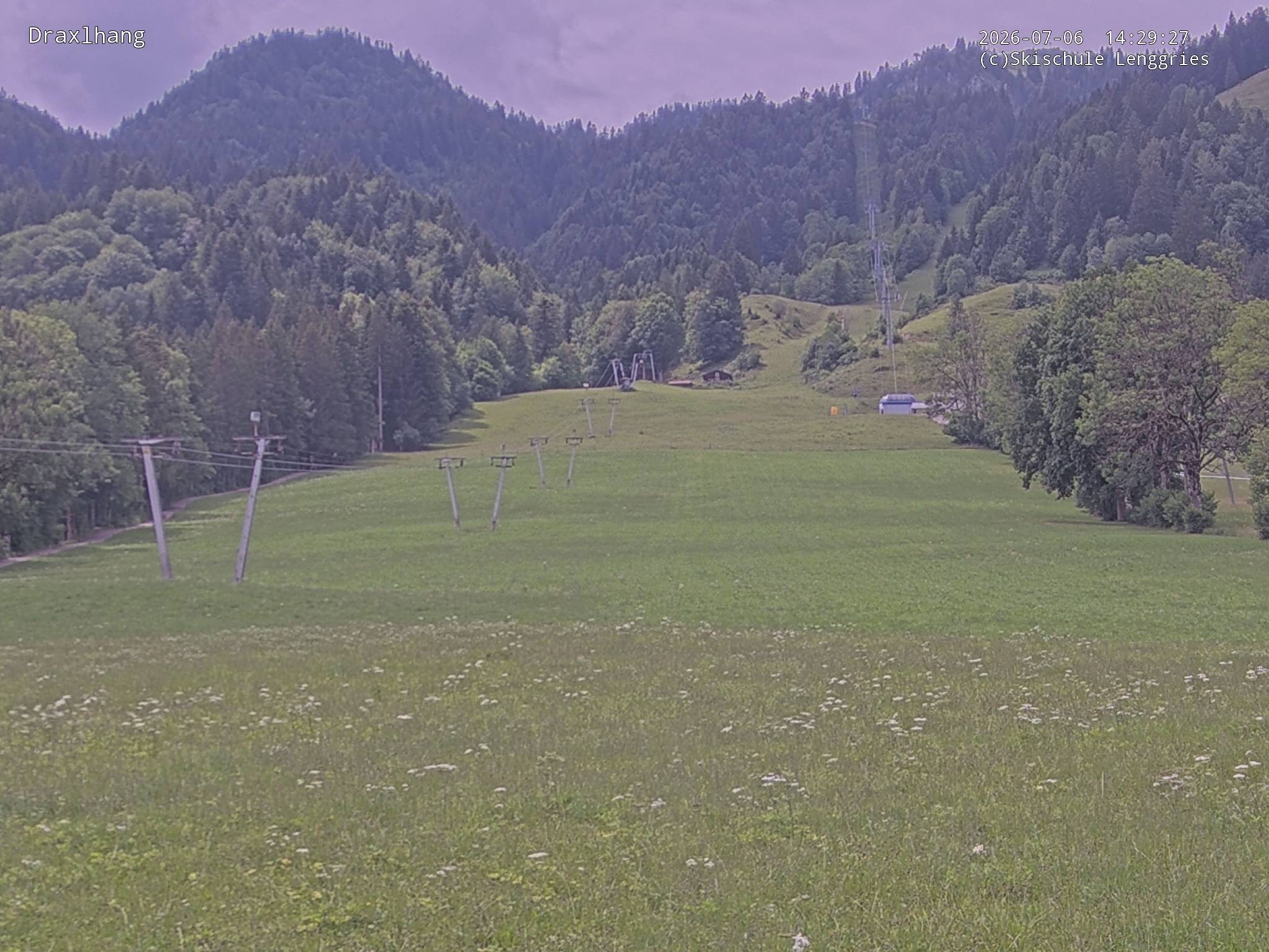 Archiv Foto Webcam Blick auf den Draxlhang
