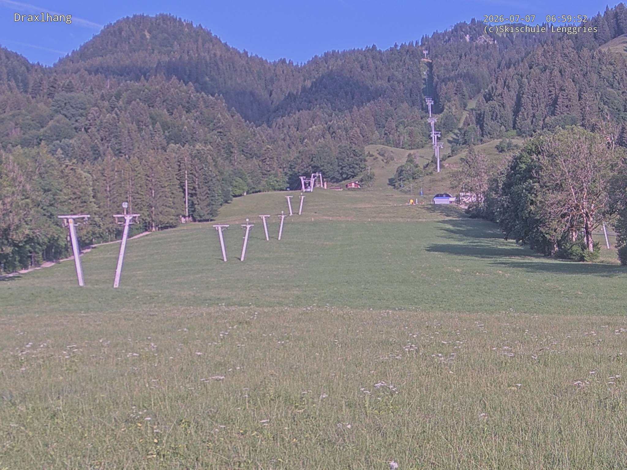 Archiv Foto Webcam Blick auf den Draxlhang