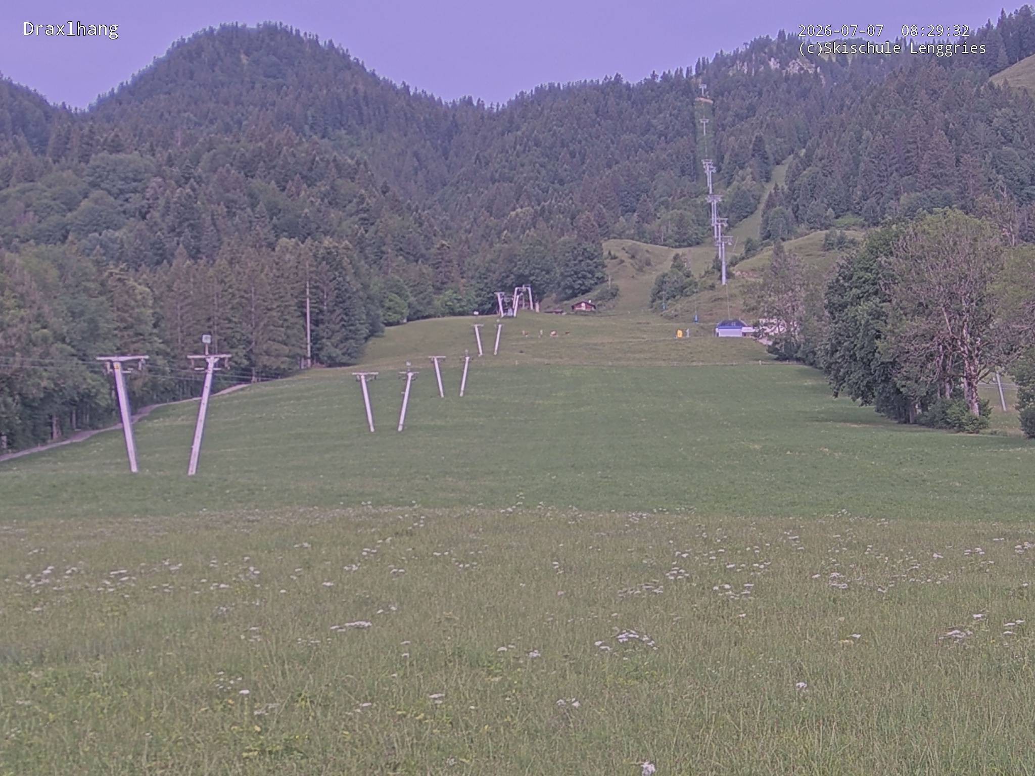 Archiv Foto Webcam Blick auf den Draxlhang