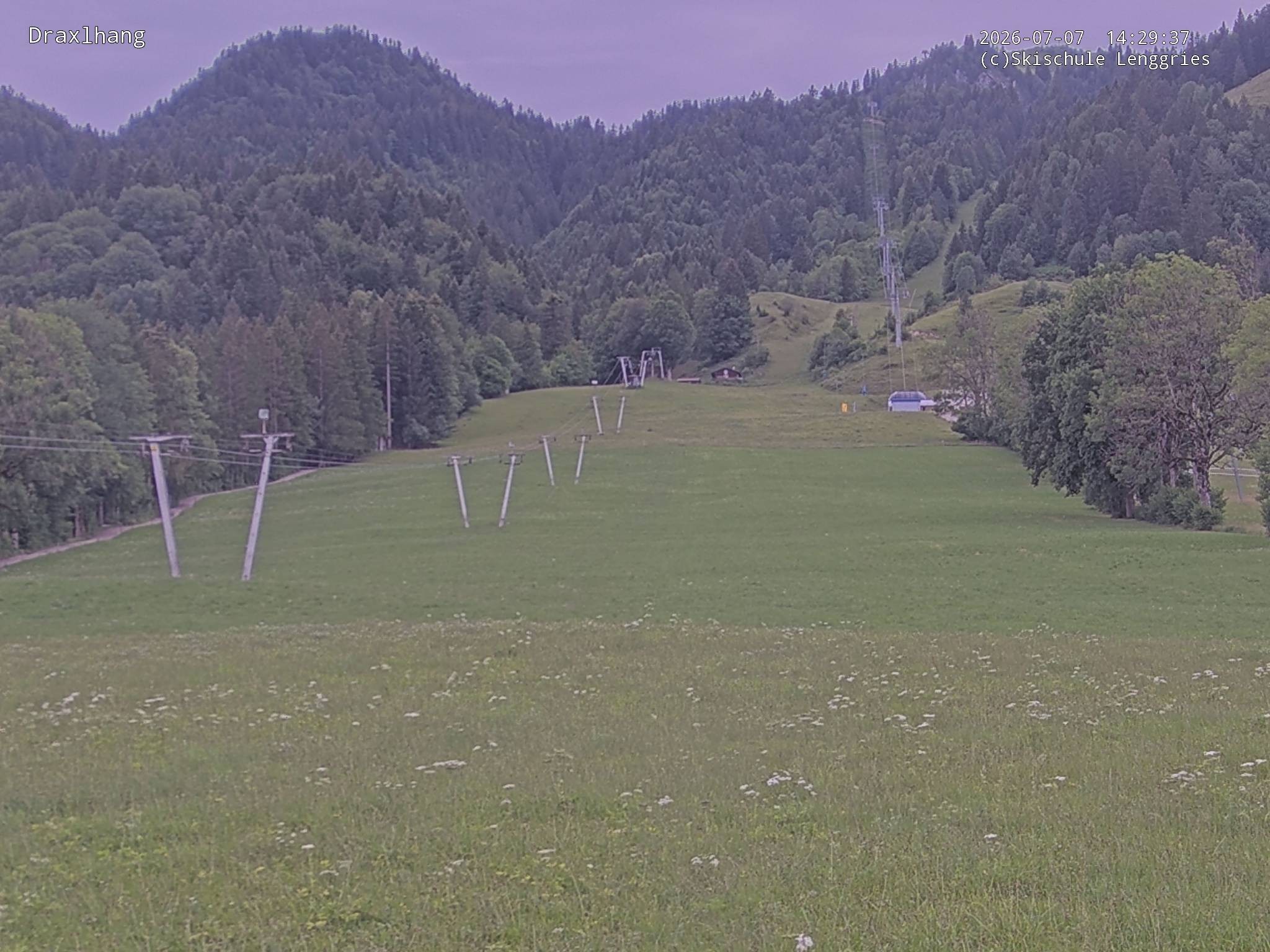 Archiv Foto Webcam Blick auf den Draxlhang