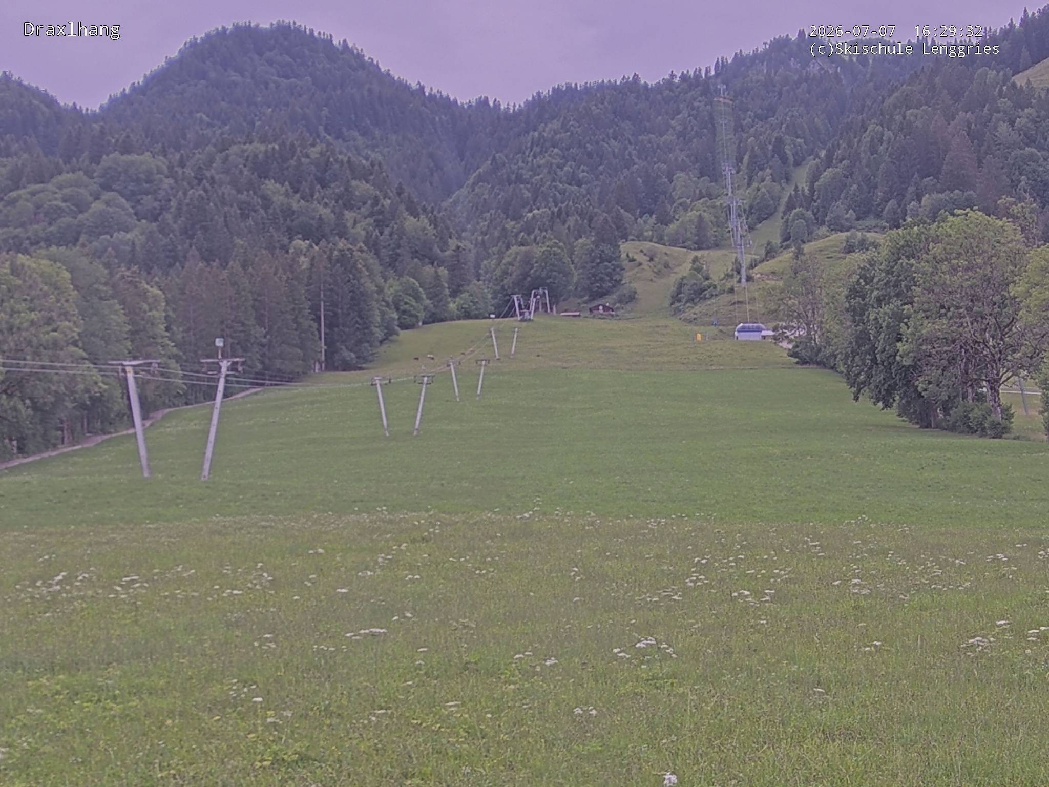 Archiv Foto Webcam Blick auf den Draxlhang