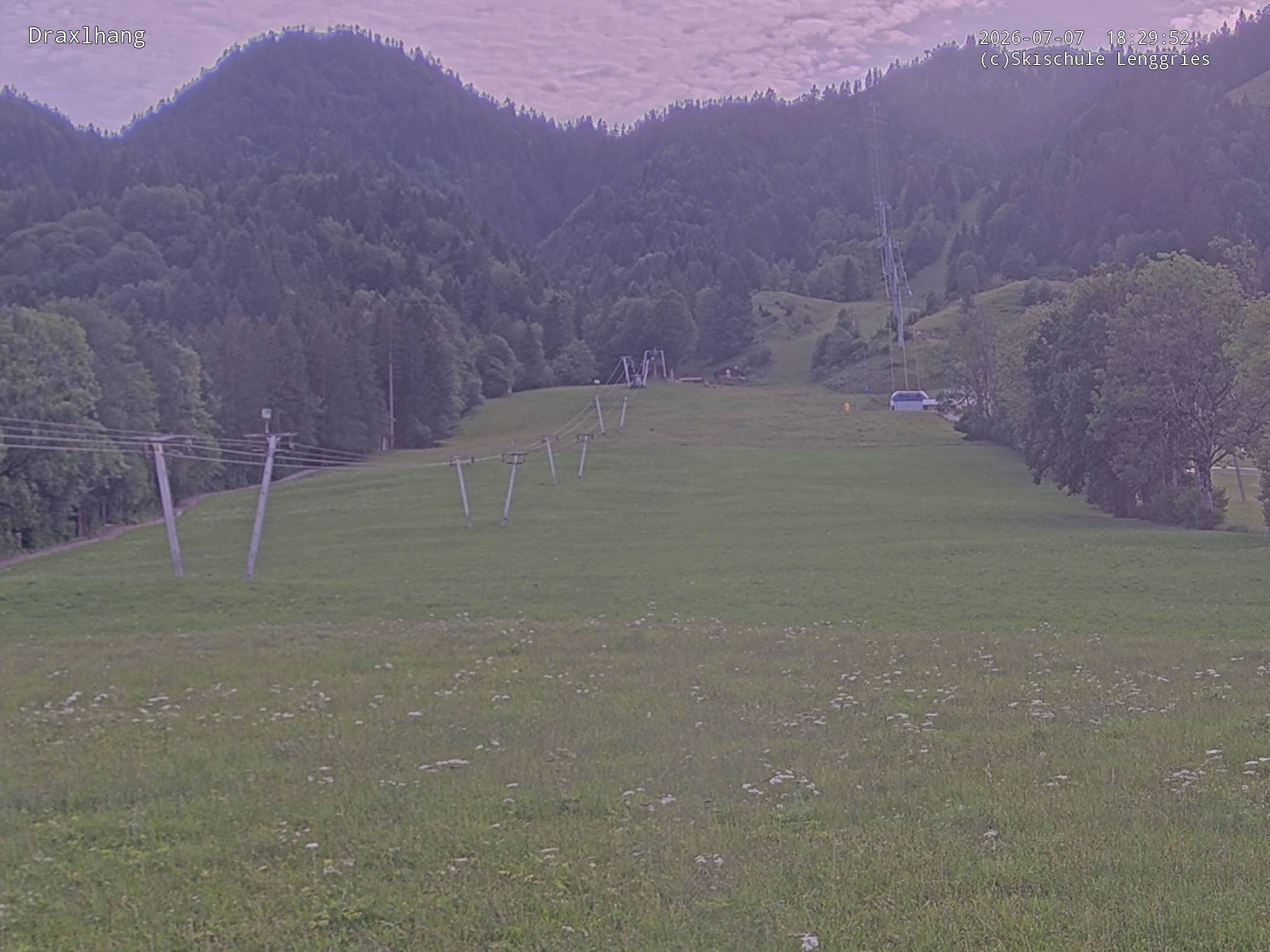 Archiv Foto Webcam Blick auf den Draxlhang