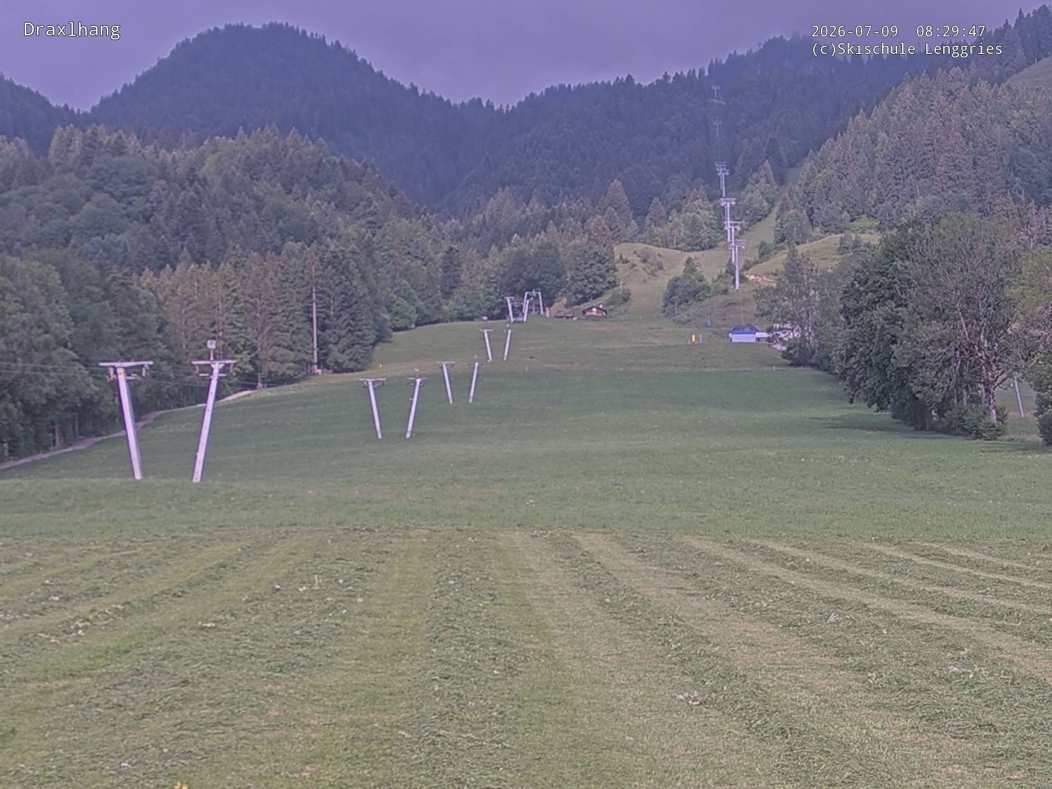 Archiv Foto Webcam Blick auf den Draxlhang
