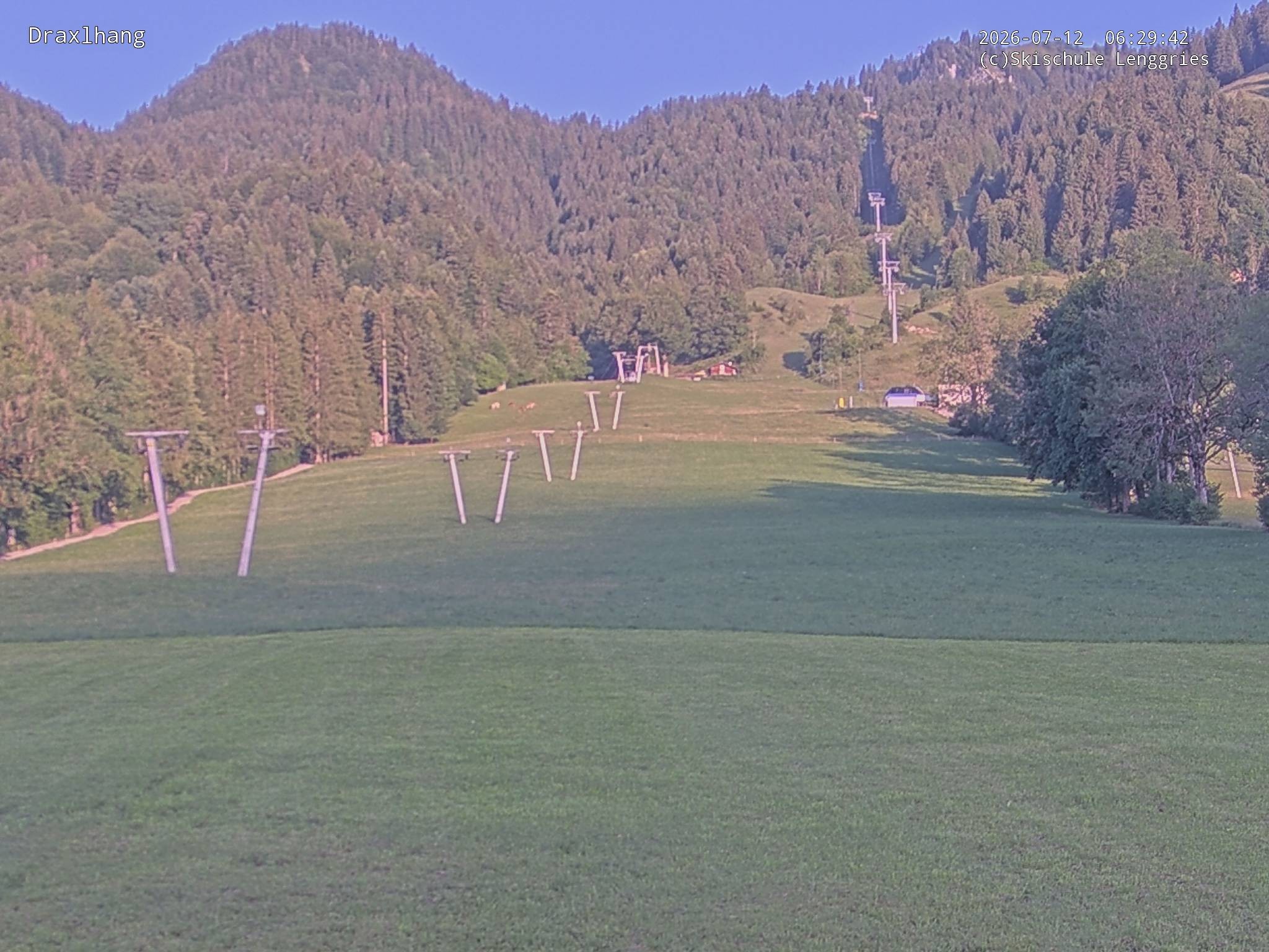 Archived image Webcam View on Draxlhang ski run
