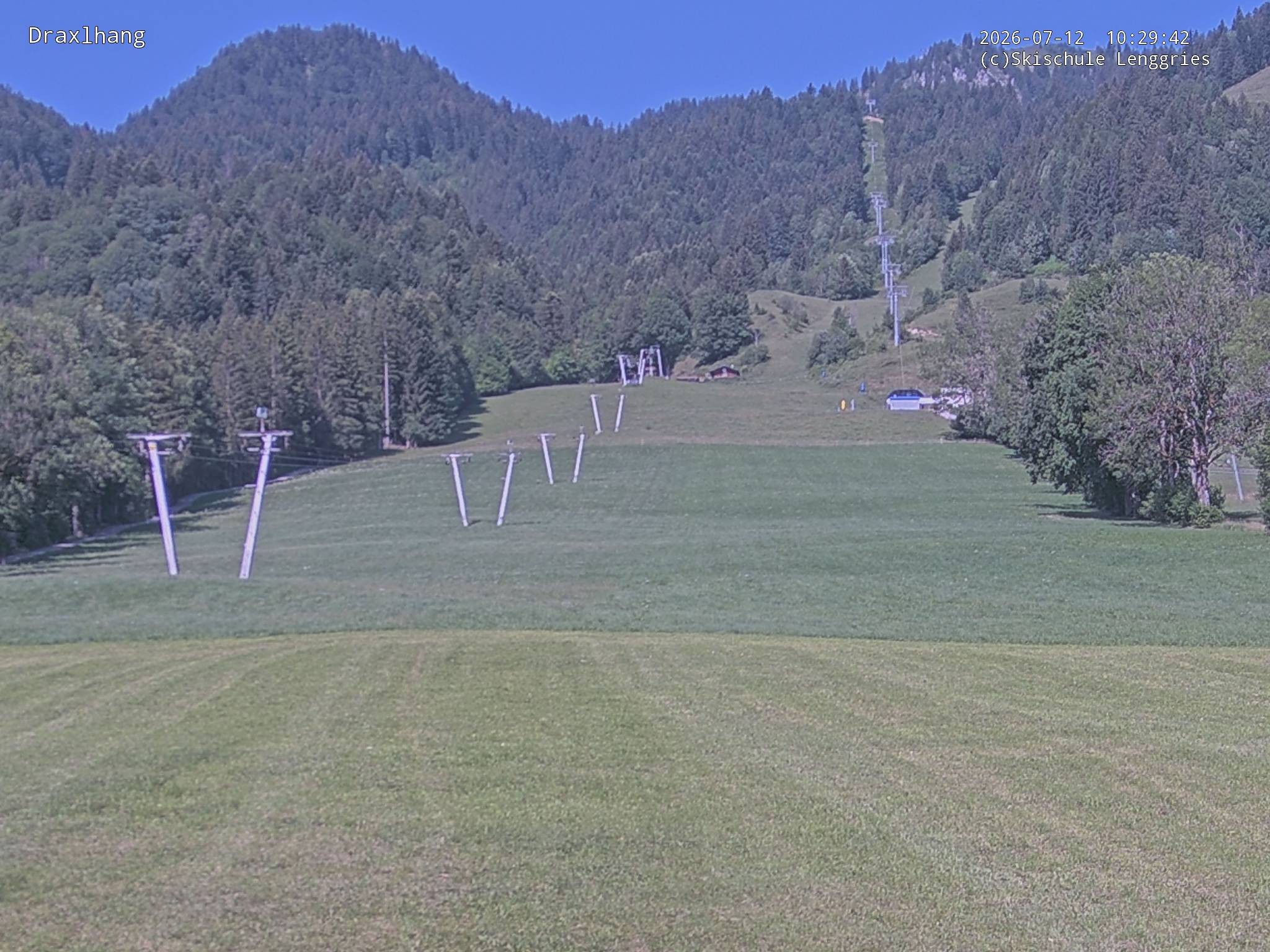 Archived image Webcam View on Draxlhang ski run