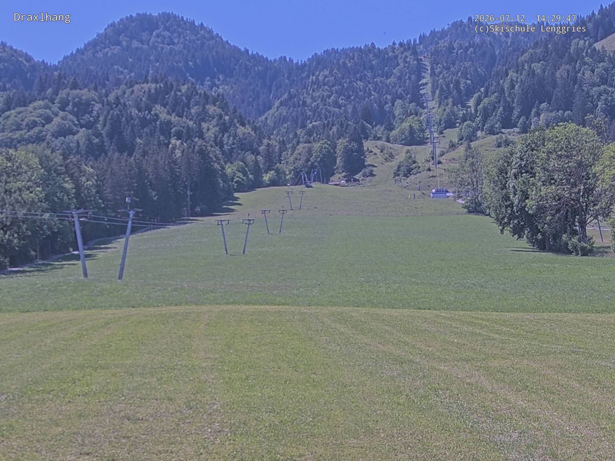 Archived image Webcam View on Draxlhang ski run