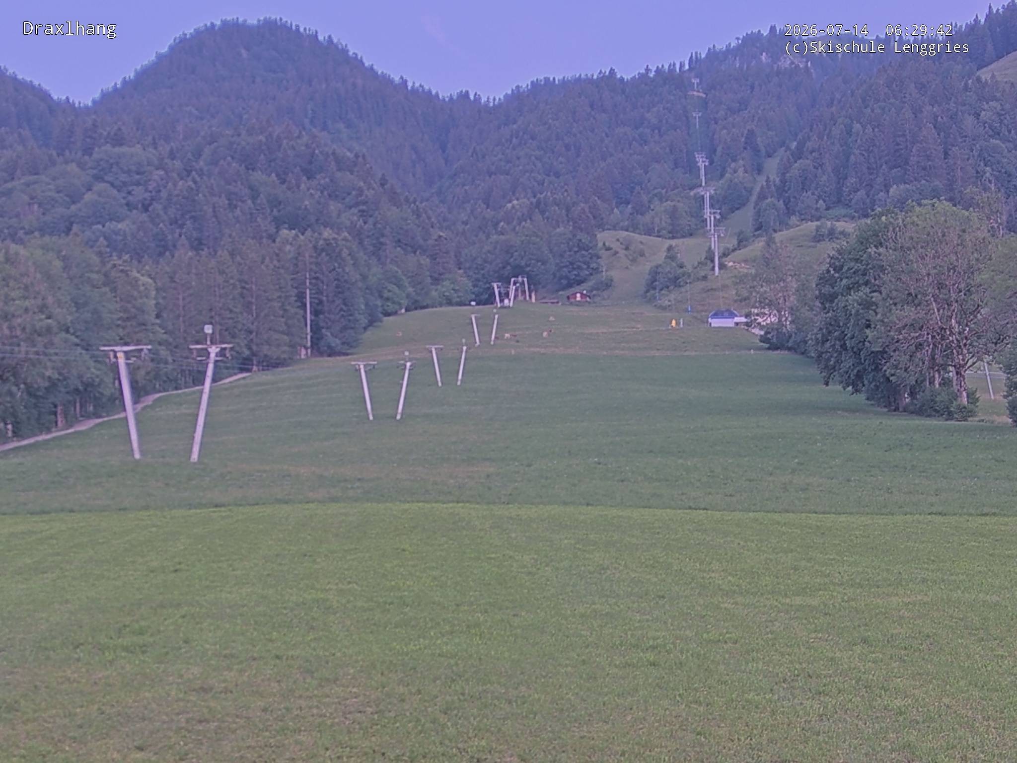 Archiv Foto Webcam Blick auf den Draxlhang