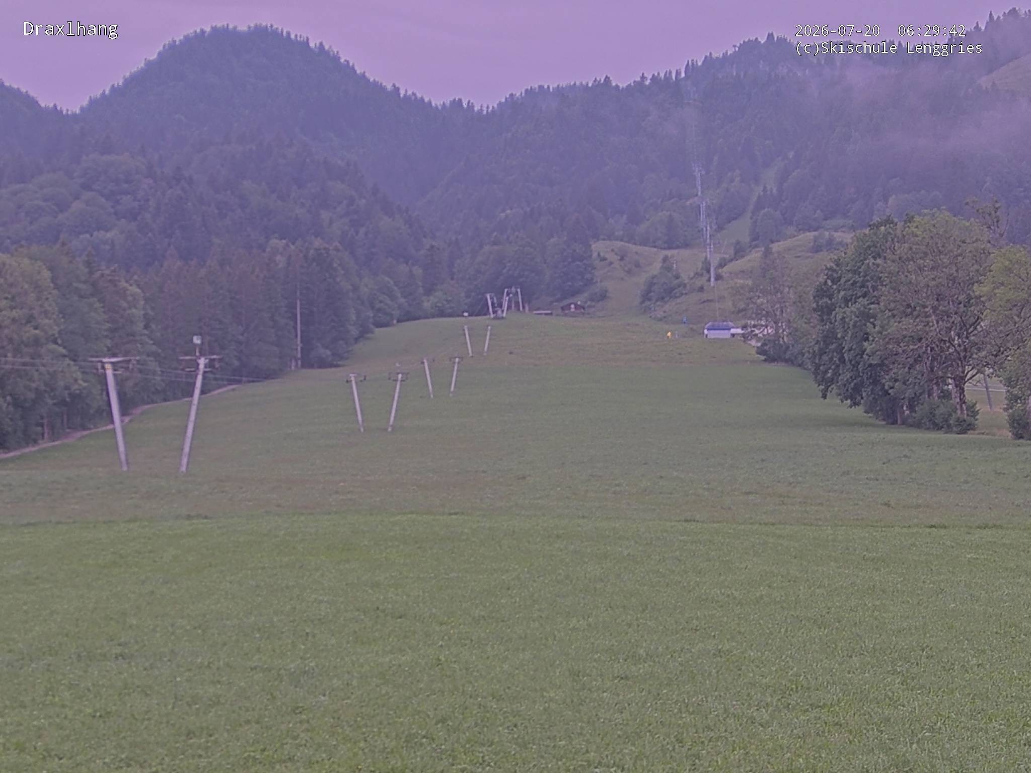 Archiv Foto Webcam Blick auf den Draxlhang
