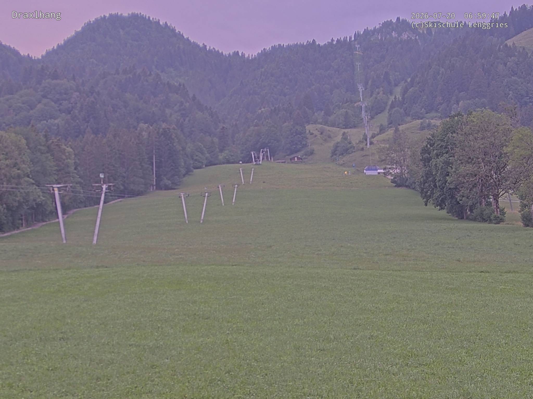 Archiv Foto Webcam Blick auf den Draxlhang
