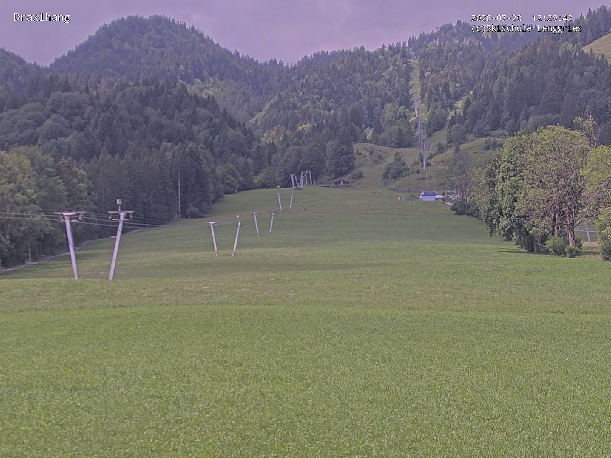 Archiv Foto Webcam Blick auf den Draxlhang