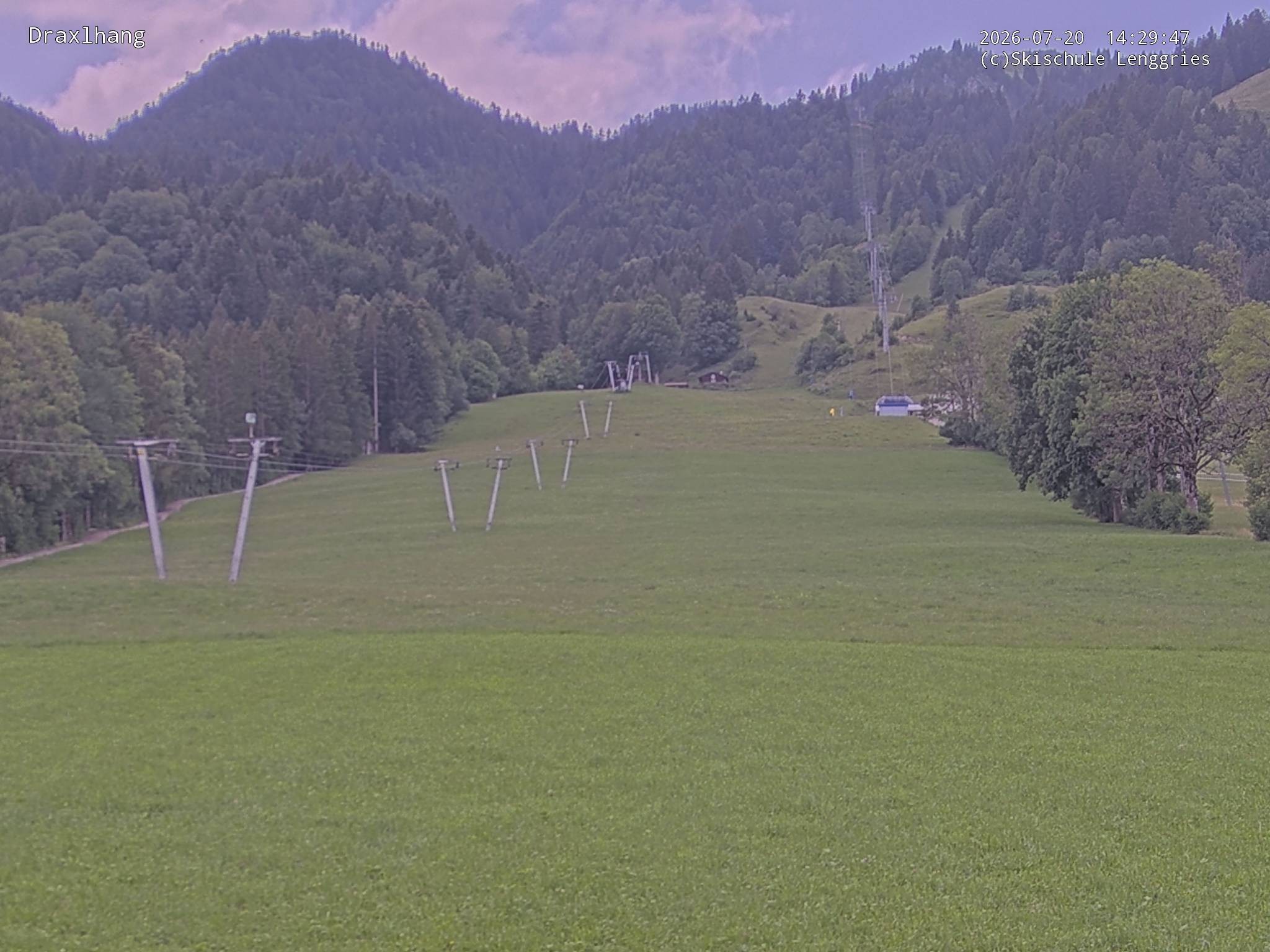 Archiv Foto Webcam Blick auf den Draxlhang