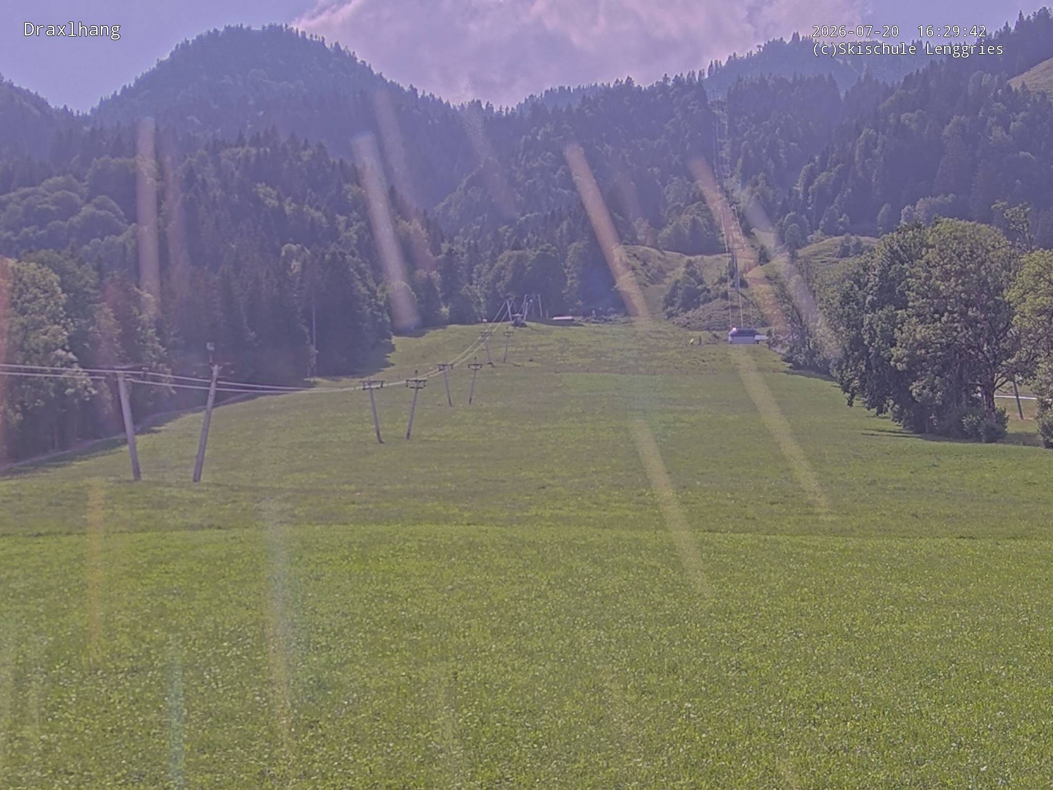 Archived image Webcam View on Draxlhang ski run