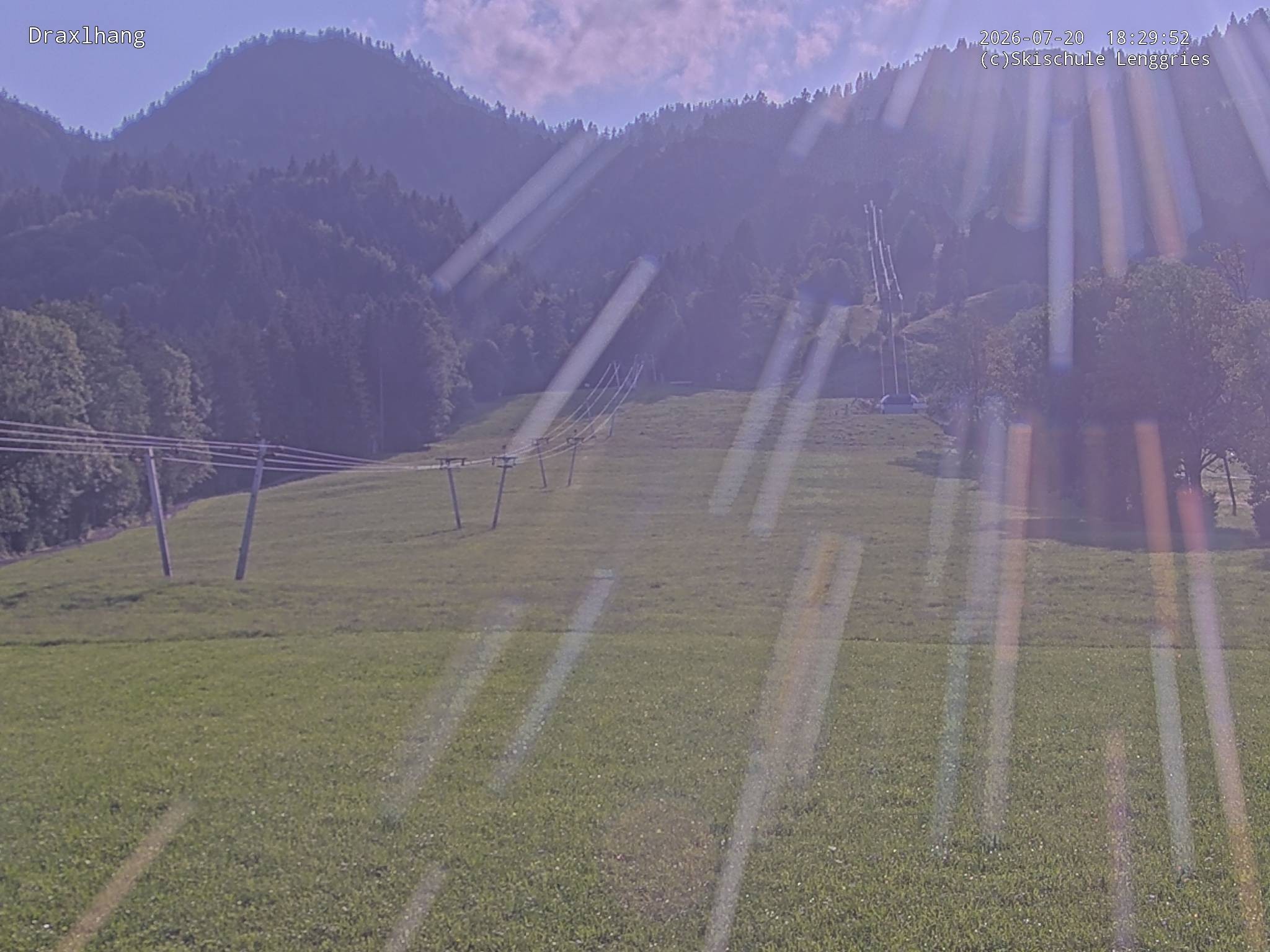Archived image Webcam View on Draxlhang ski run