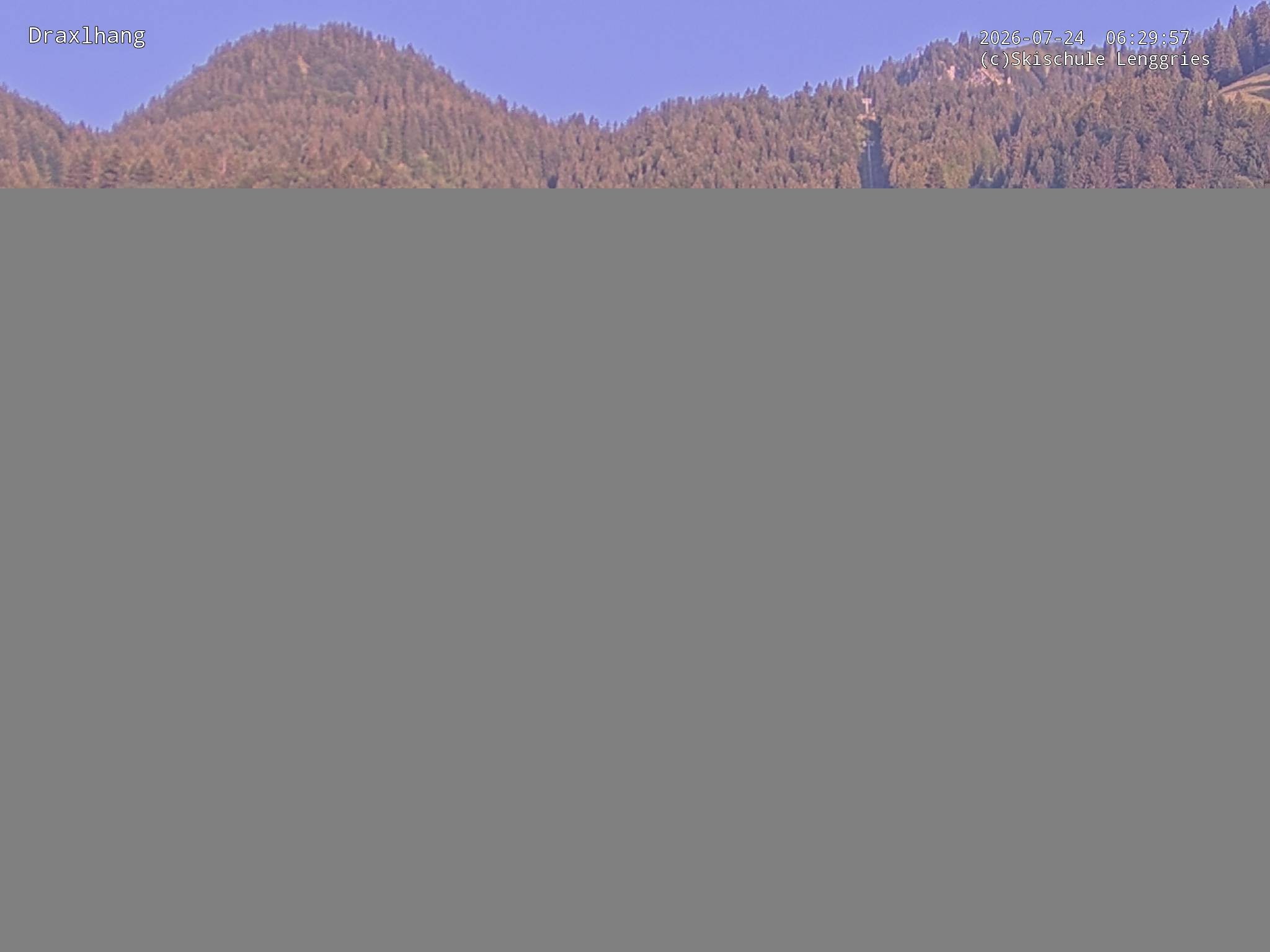 Archived image Webcam View on Draxlhang ski run