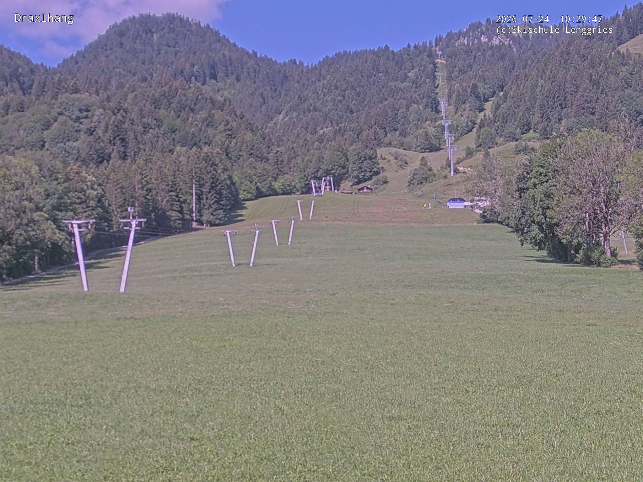 Archived image Webcam View on Draxlhang ski run