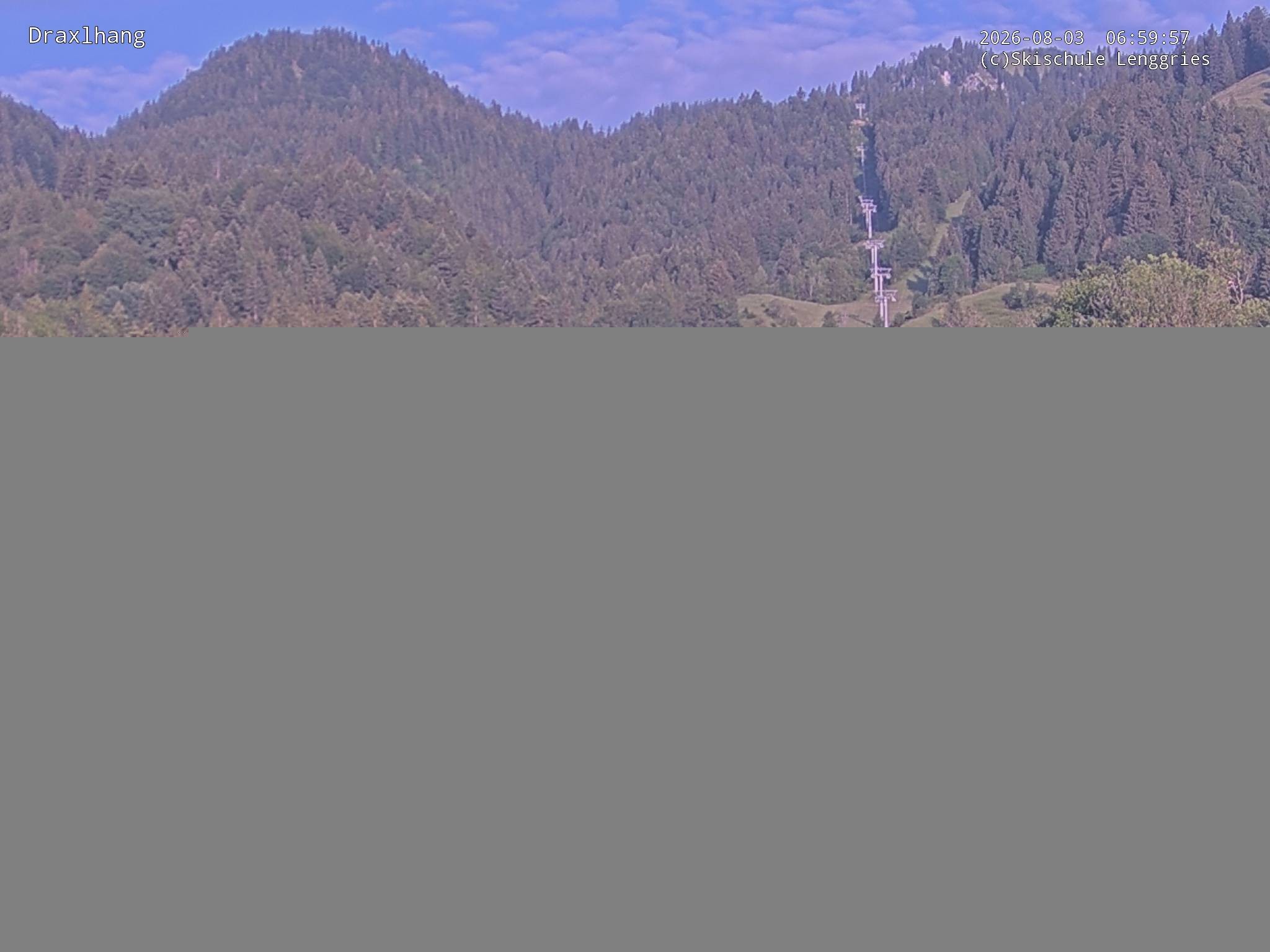 Archiv Foto Webcam Blick auf den Draxlhang
