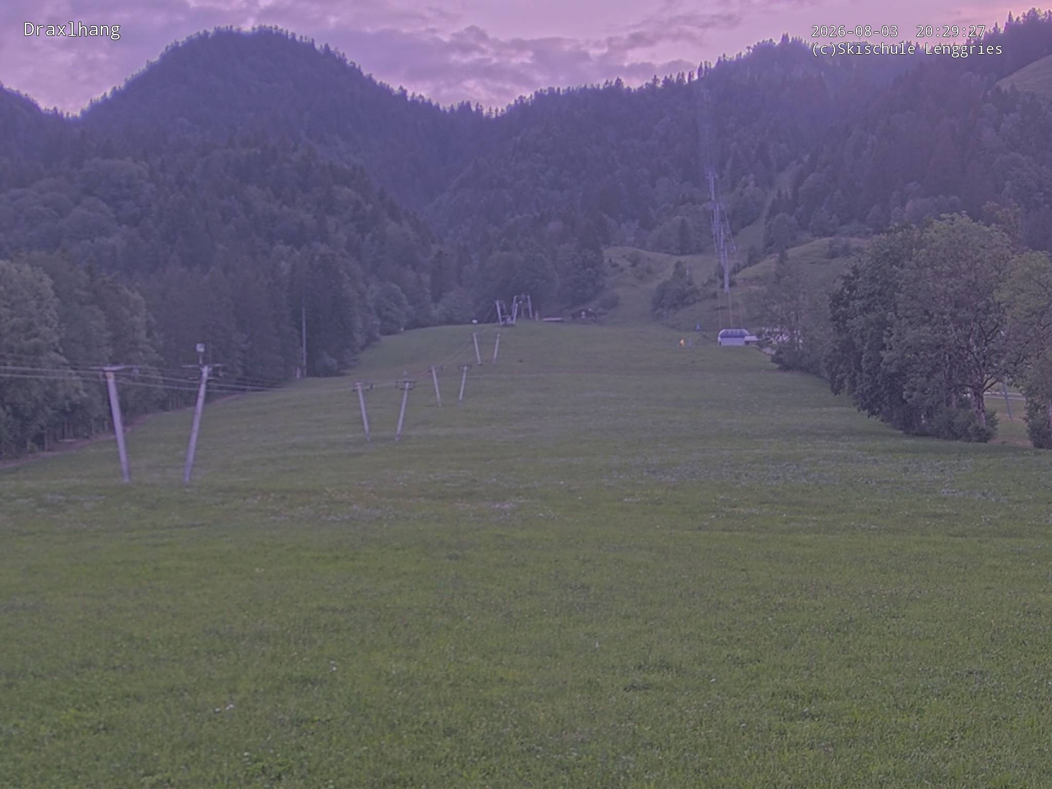 Archiv Foto Webcam Blick auf den Draxlhang