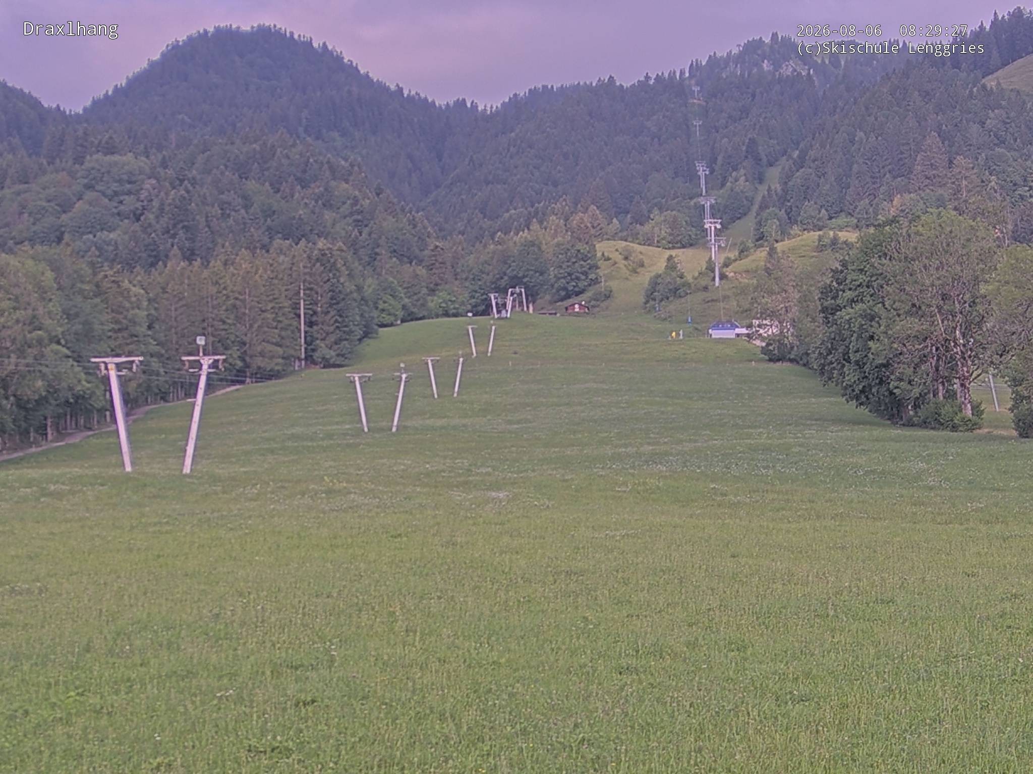 Archiv Foto Webcam Blick auf den Draxlhang