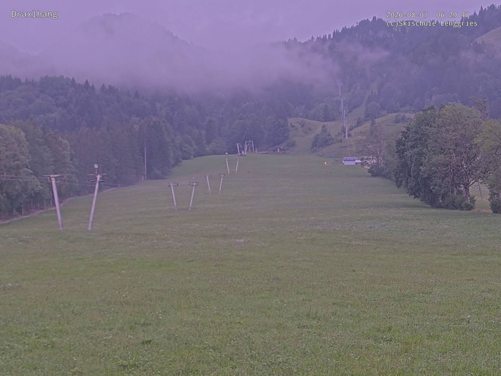 Archived image Webcam View on Draxlhang ski run