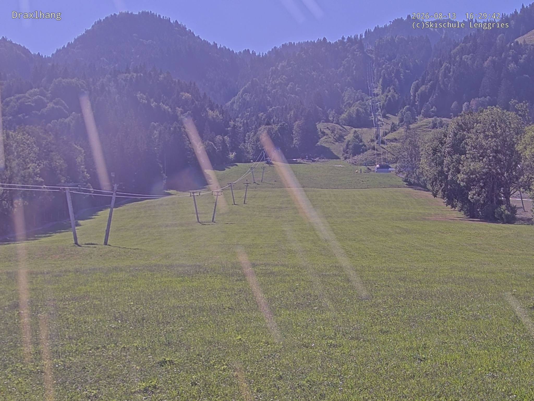 Archiv Foto Webcam Blick auf den Draxlhang