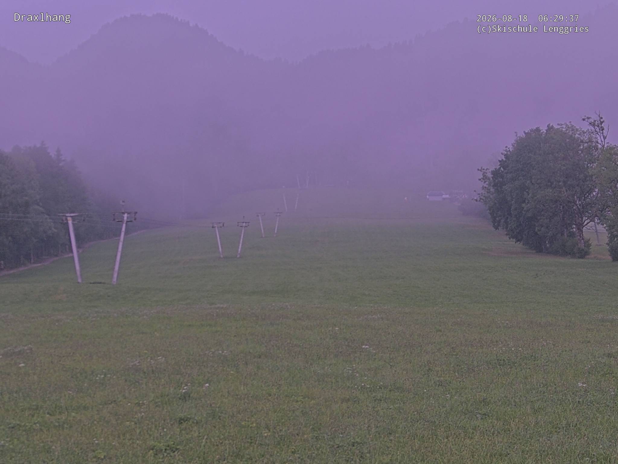 Archiv Foto Webcam Blick auf den Draxlhang