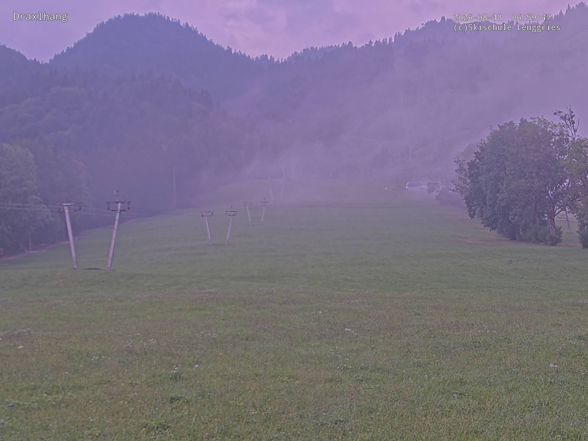 Archiv Foto Webcam Blick auf den Draxlhang