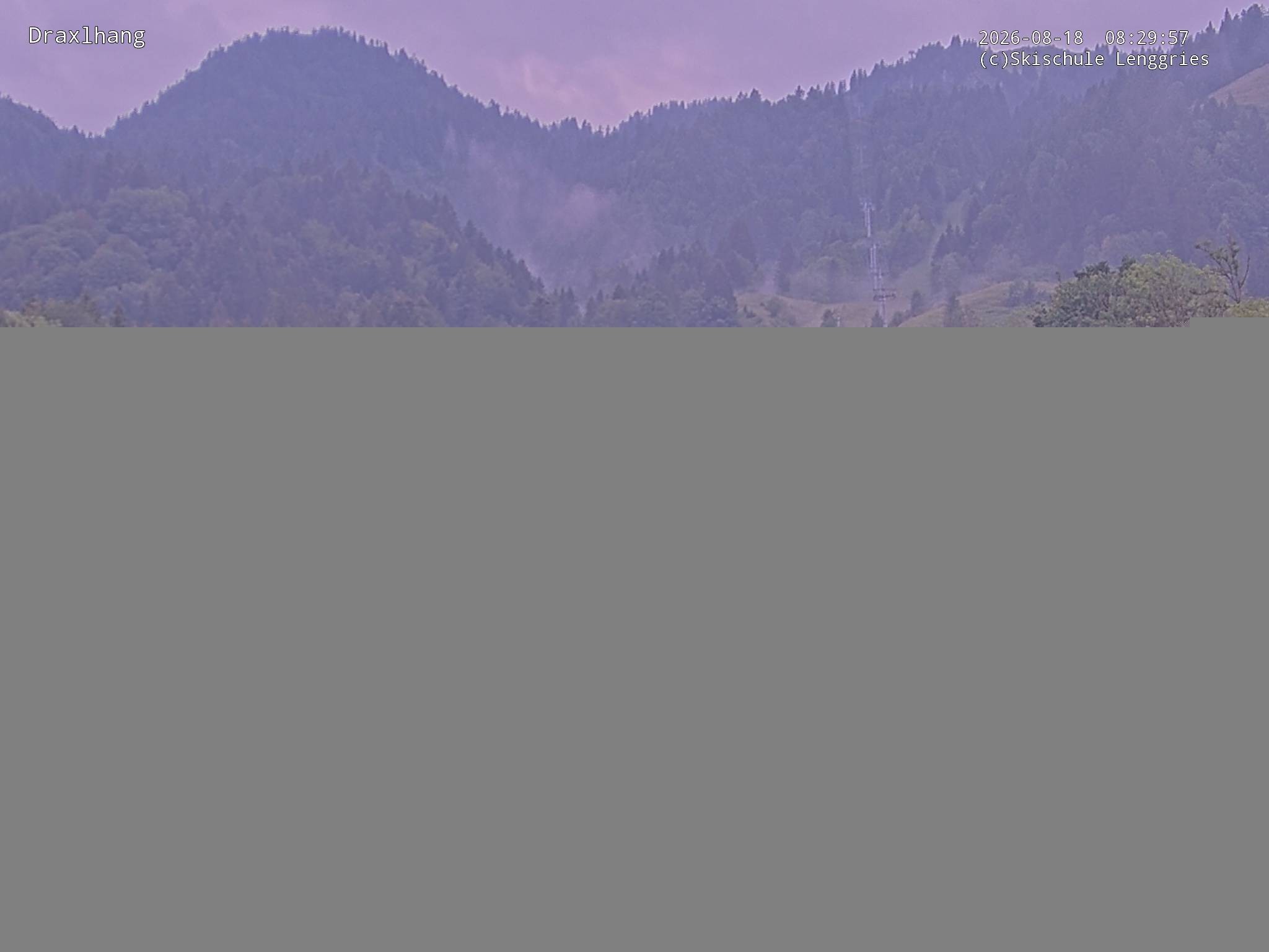 Archiv Foto Webcam Blick auf den Draxlhang