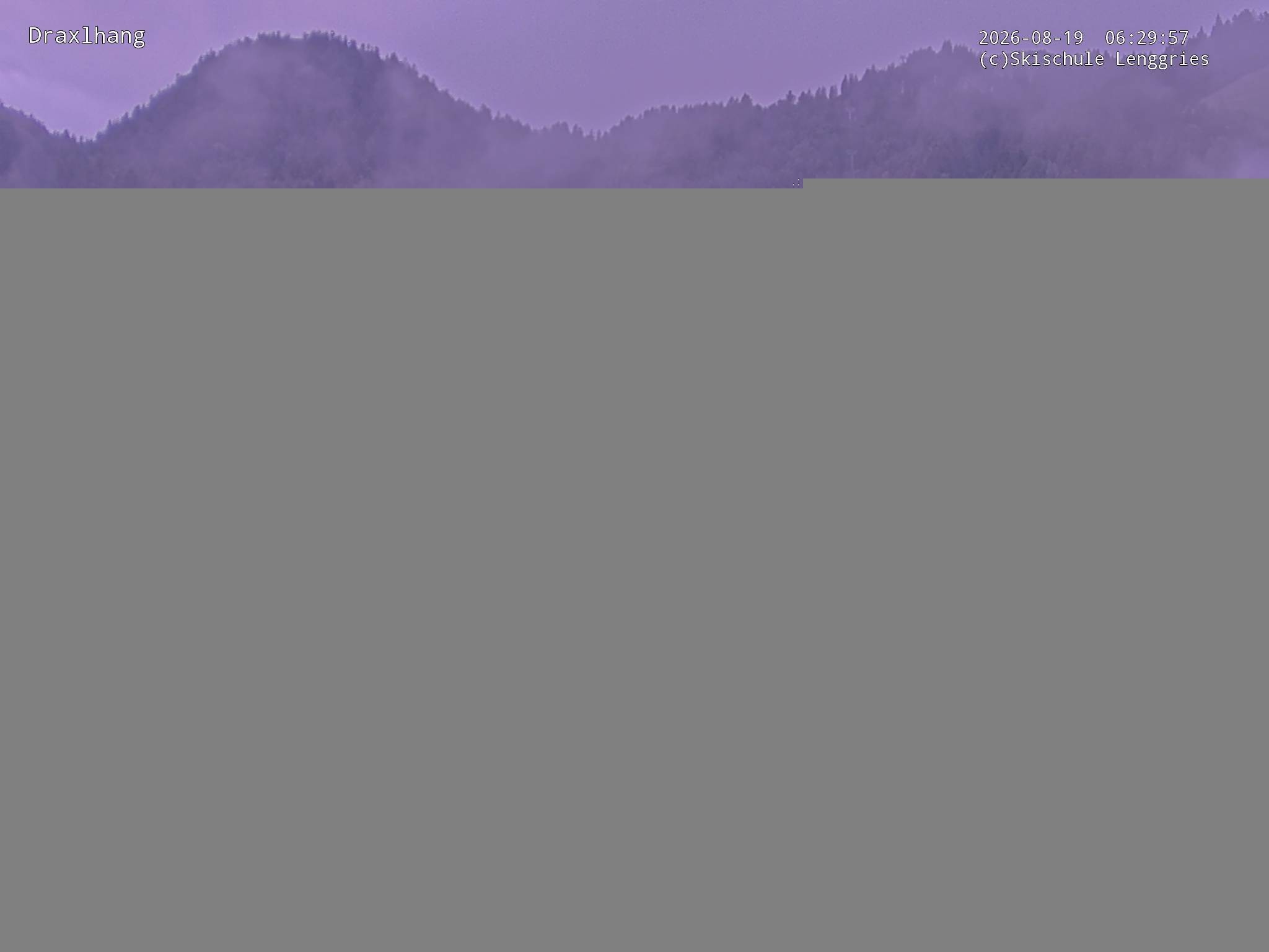 Archived image Webcam View on Draxlhang ski run