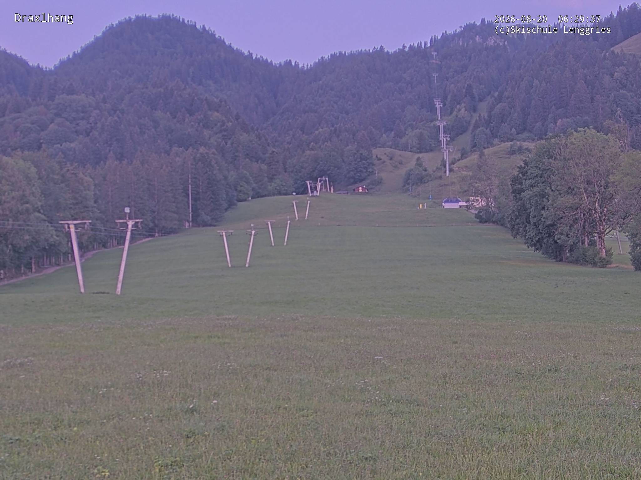Archiv Foto Webcam Blick auf den Draxlhang