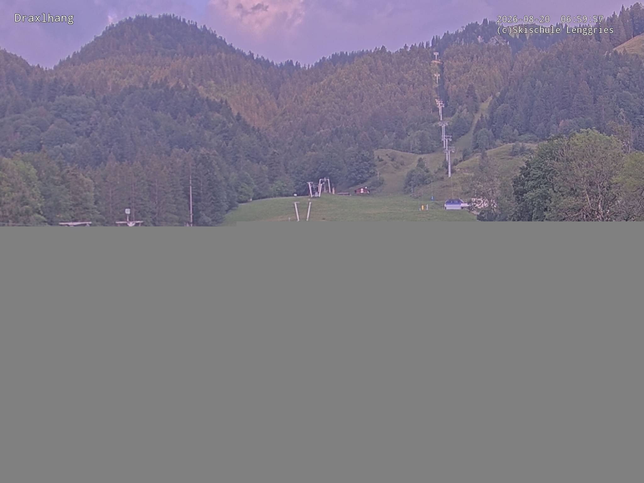 Archiv Foto Webcam Blick auf den Draxlhang